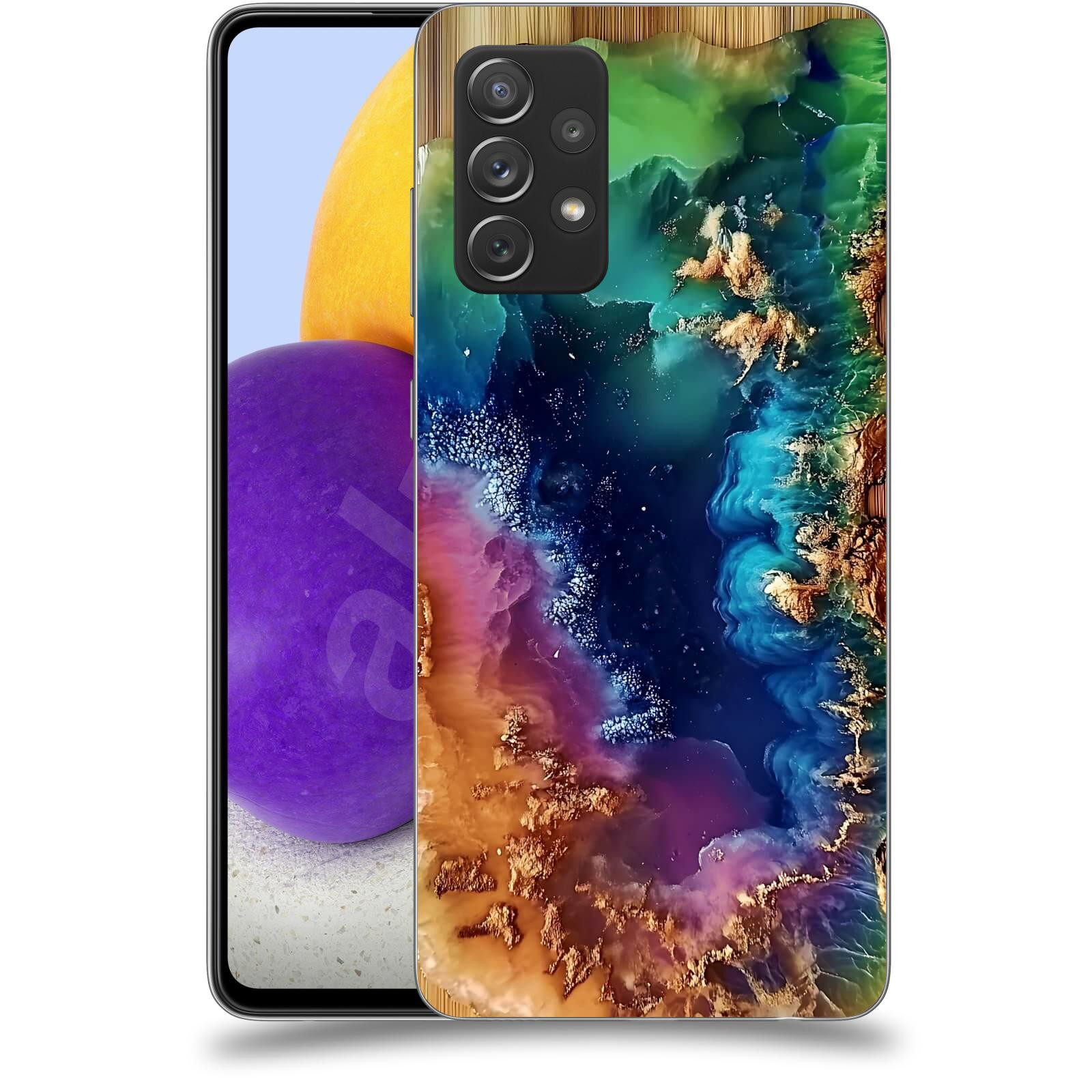 ACOVER Kryt na mobil Samsung Galaxy A72 A725F - Krystalická energie