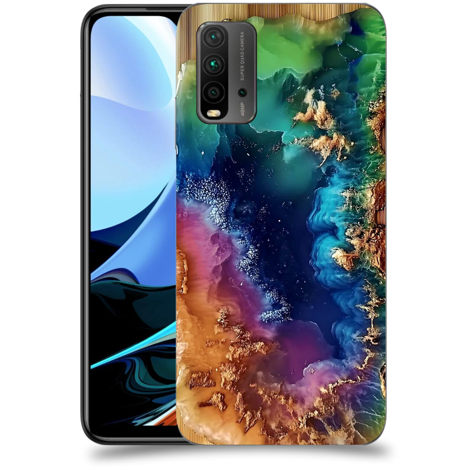 ACOVER Kryt na mobil Xiaomi Redmi 9T - Krystalická energie