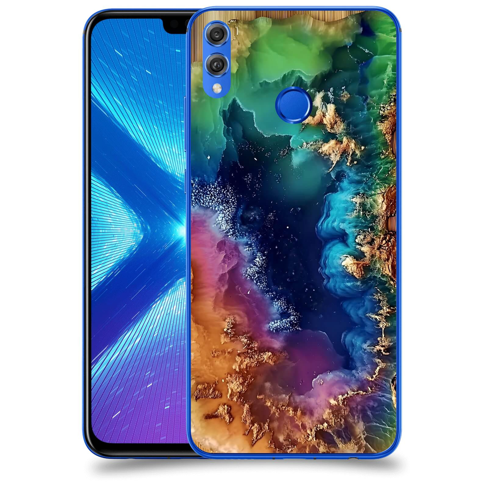 ACOVER Kryt na mobil Honor 8X - Krystalická energie