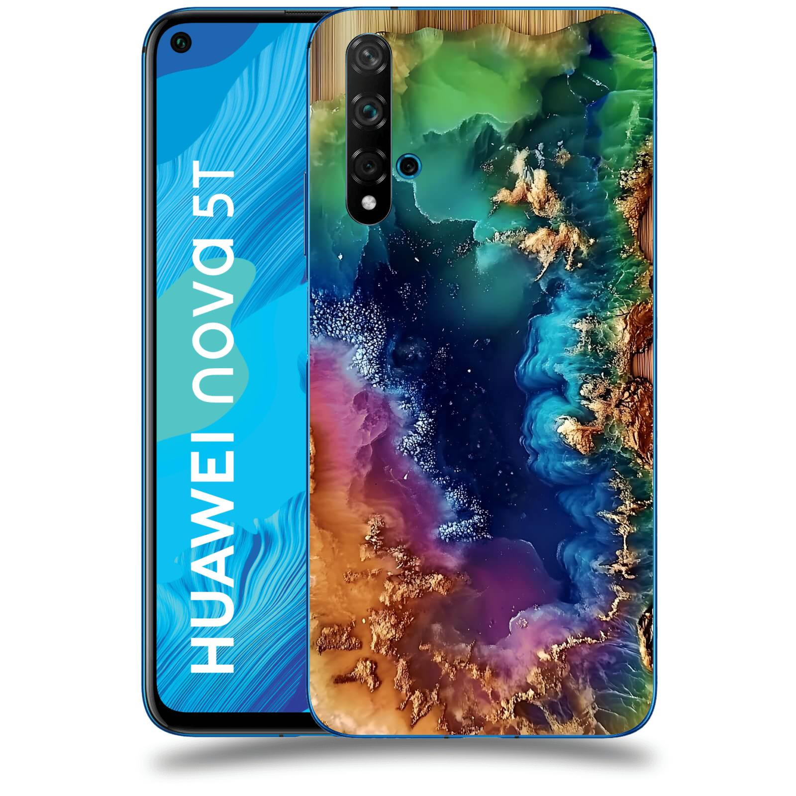 ACOVER Kryt na mobil Huawei Nova 5T - Krystalická energie