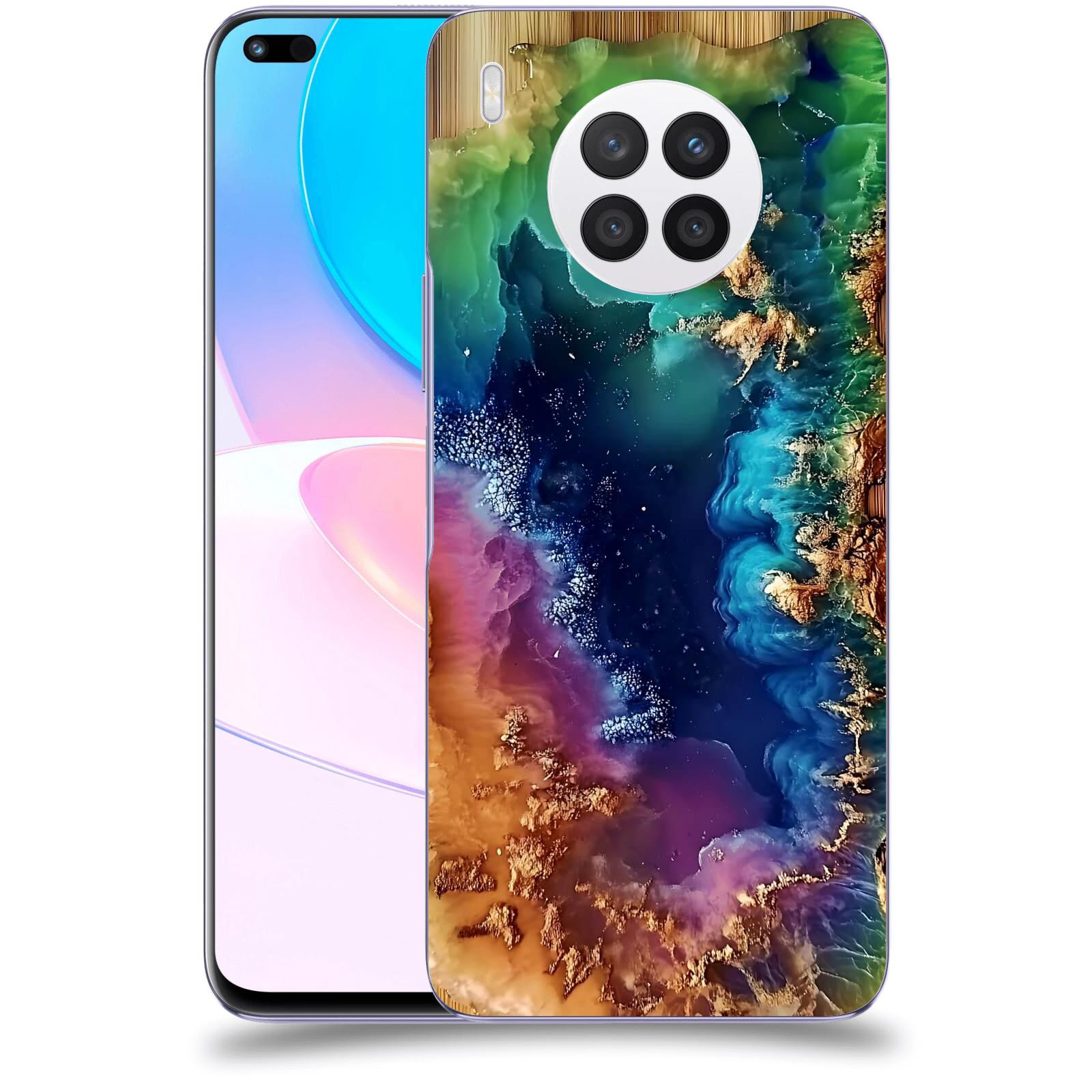 ACOVER Kryt na mobil Huawei Nova 8i - Krystalická energie