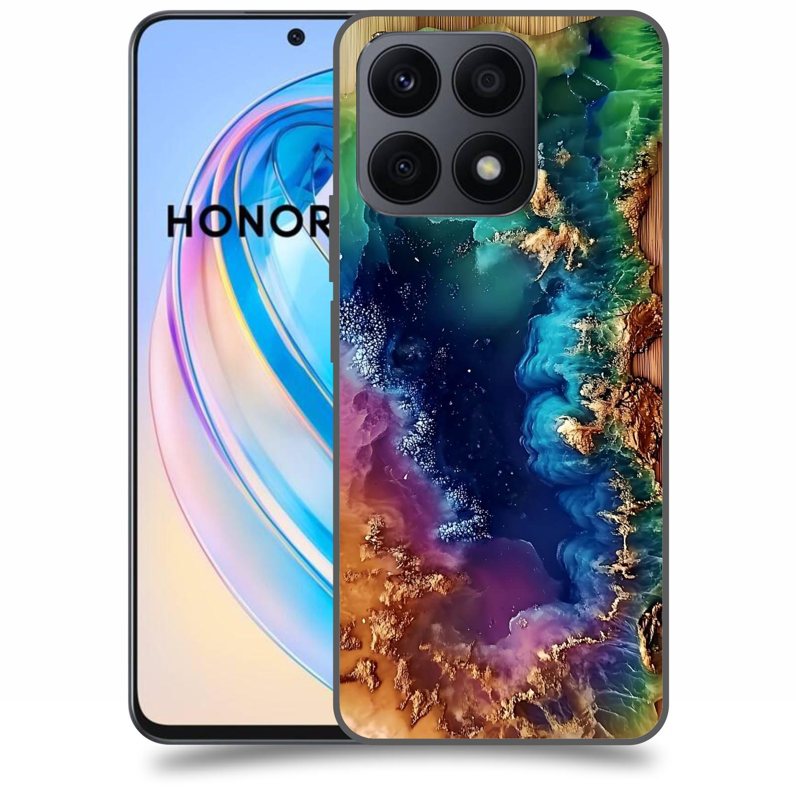 ACOVER Kryt na mobil Honor X8a - Krystalická energie