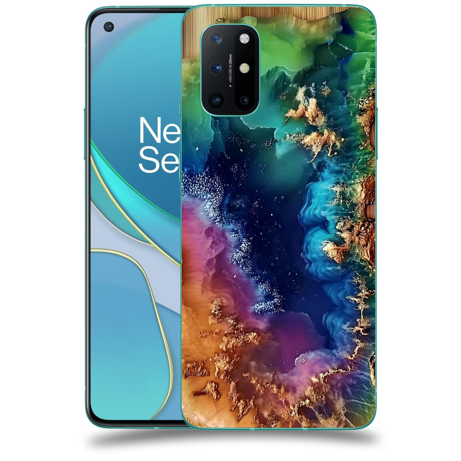 ACOVER Kryt na mobil OnePlus 8T - Krystalická energie