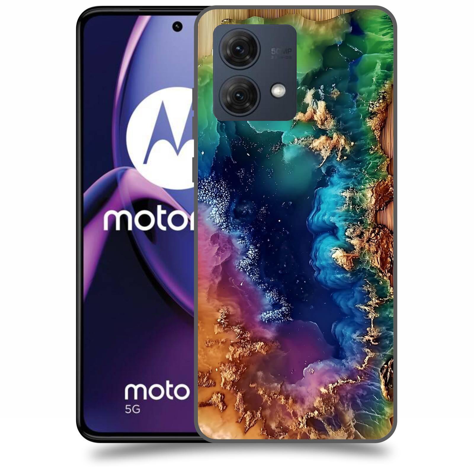 ACOVER Kryt na mobil Motorola Moto G84 5G - Krystalická energie