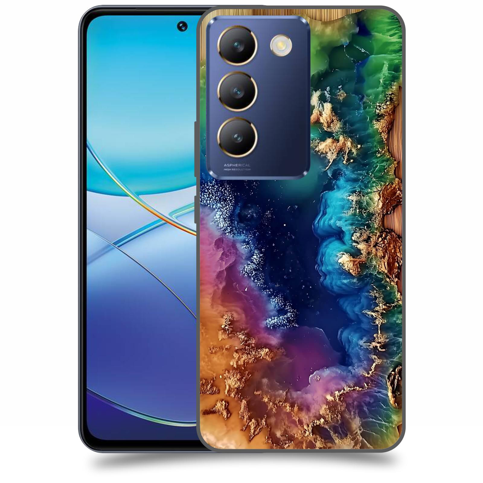 ACOVER Kryt na mobil Vivo V40SE - Krystalická energie