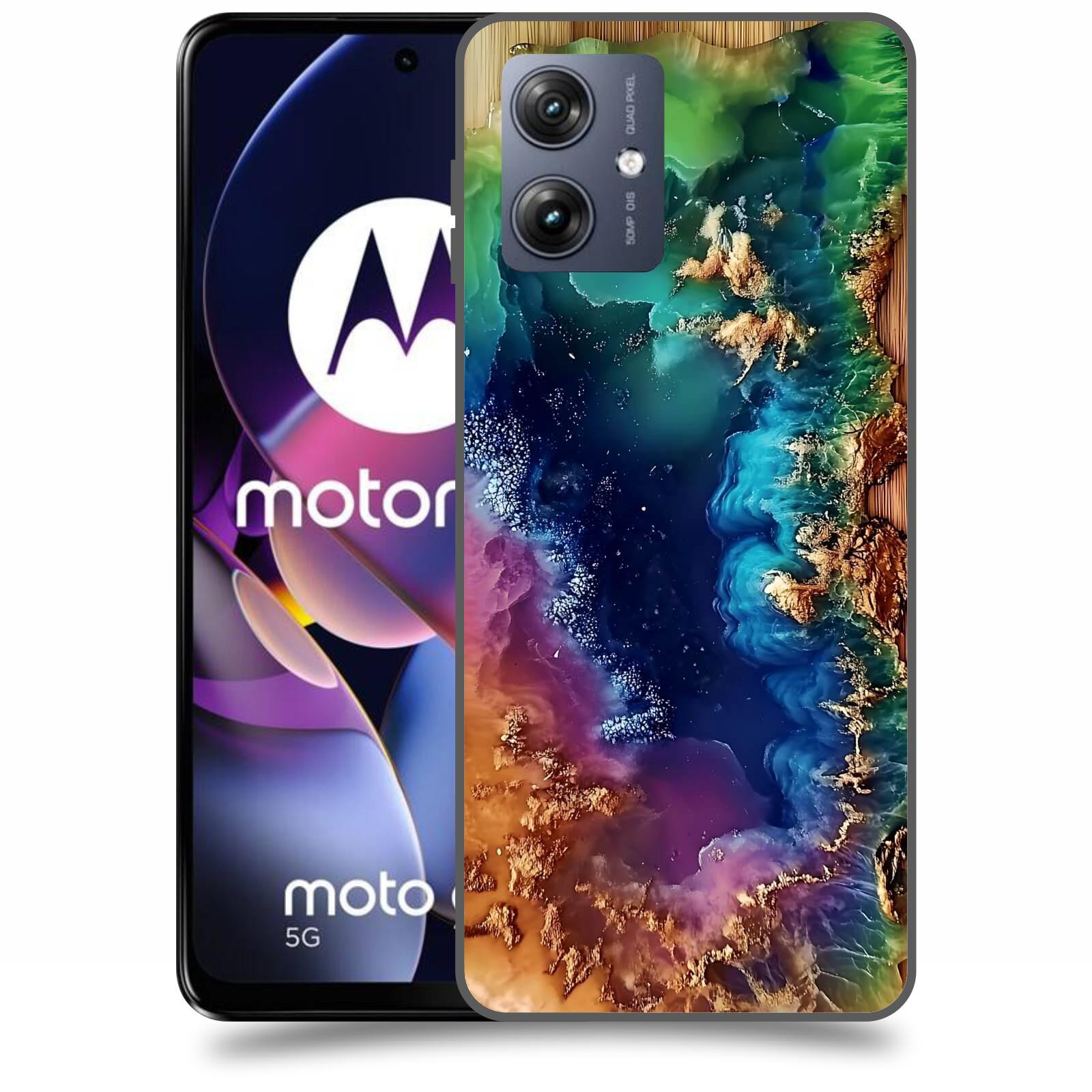 ACOVER Kryt na mobil Motorola Moto G54 5G - Krystalická energie