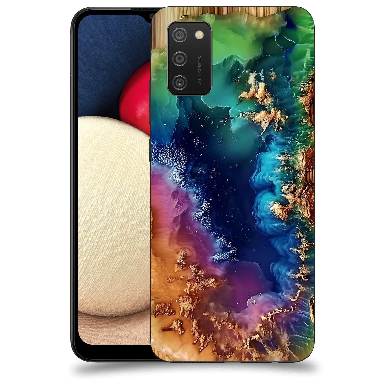 ACOVER Kryt na mobil Samsung Galaxy A02s A025G - Krystalická energie