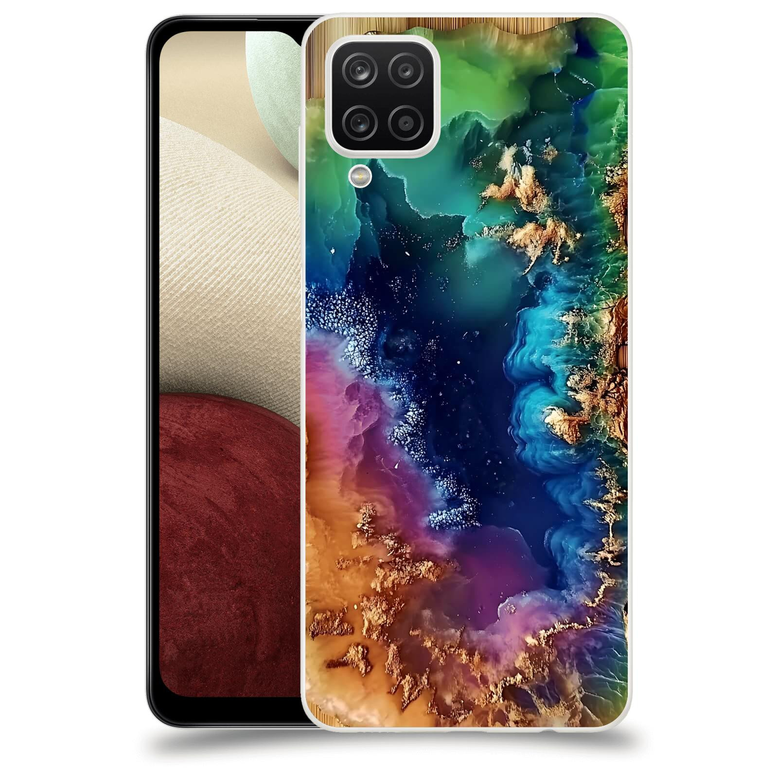ACOVER Kryt na mobil Samsung Galaxy A12 A125F - Krystalická energie