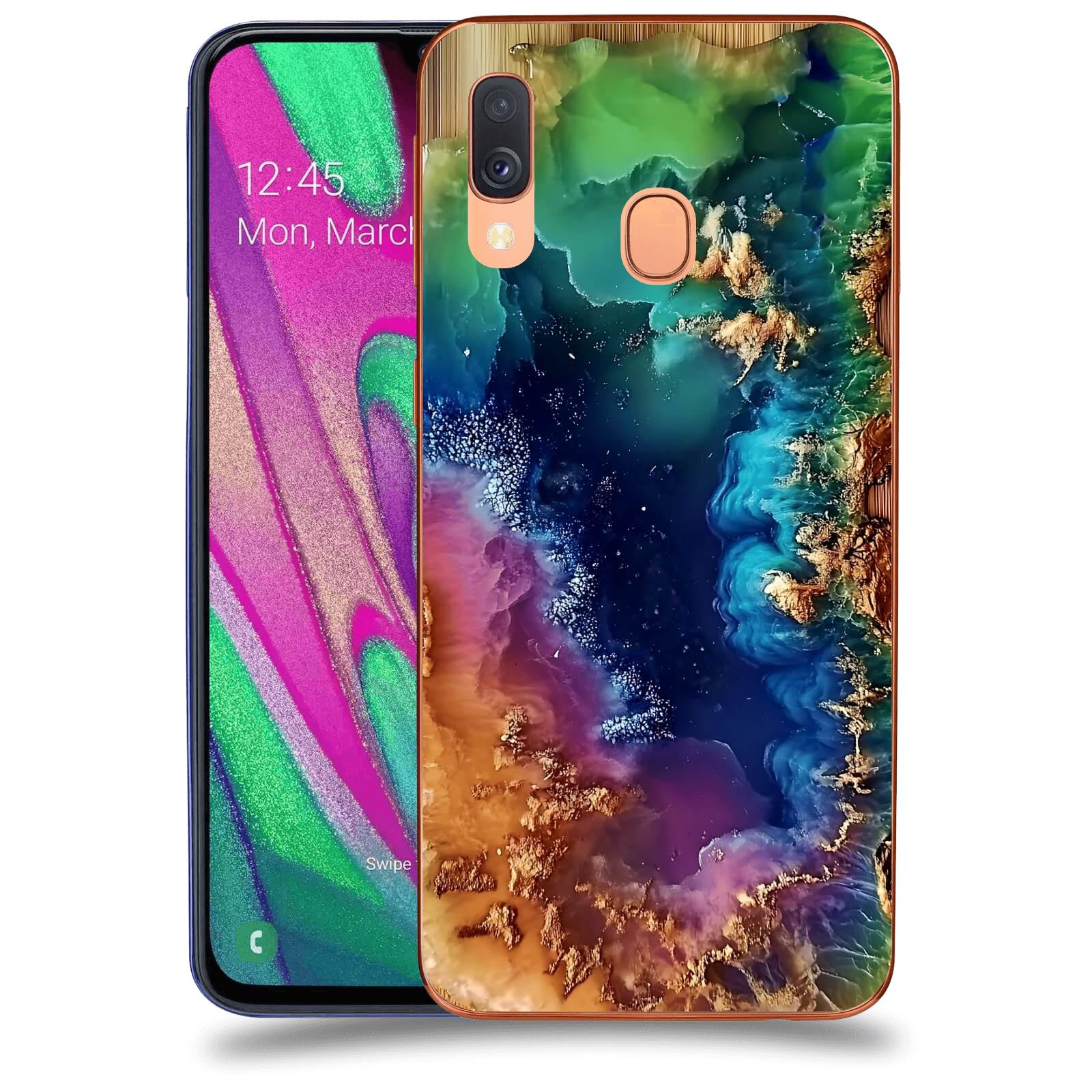 ACOVER Kryt na mobil Samsung Galaxy A40 A405F - Krystalická energie