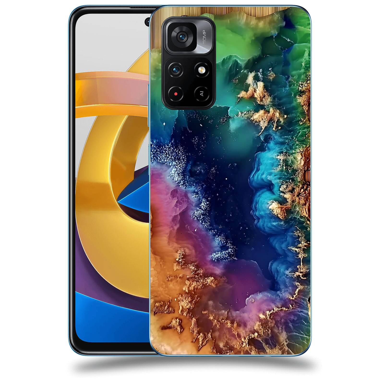 ACOVER Kryt na mobil Xiaomi Poco M4 Pro - Krystalická energie