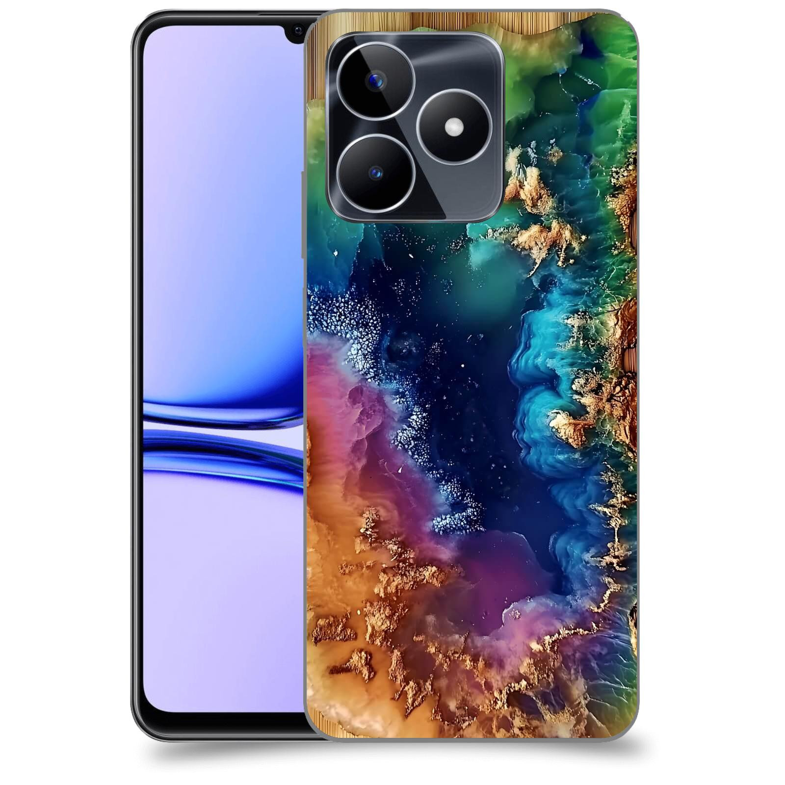 ACOVER Kryt na mobil Realme C53 - Krystalická energie