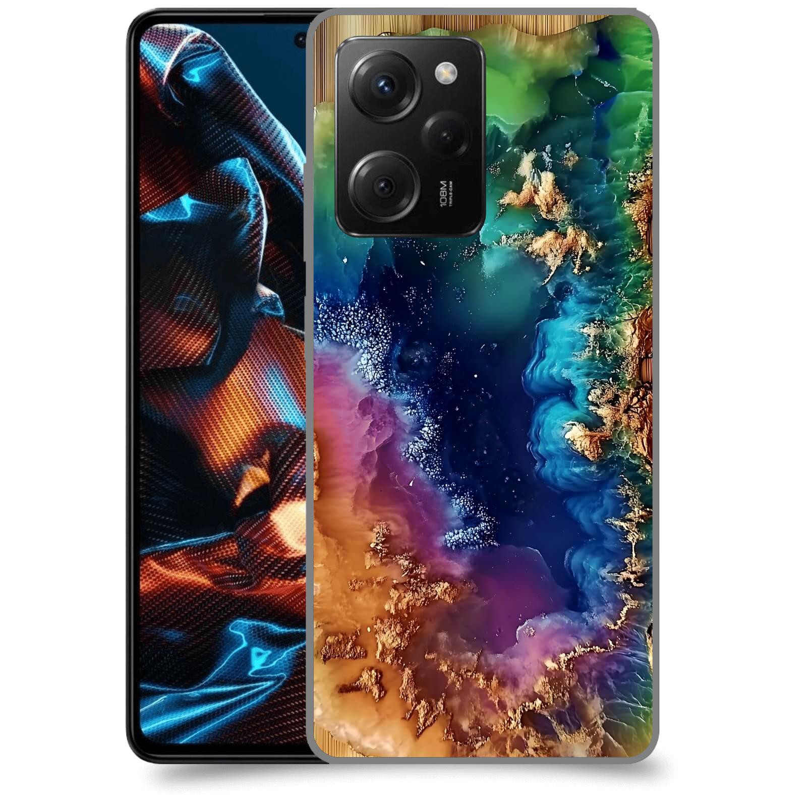 ACOVER Kryt na mobil Xiaomi Poco X5 Pro - Krystalická energie