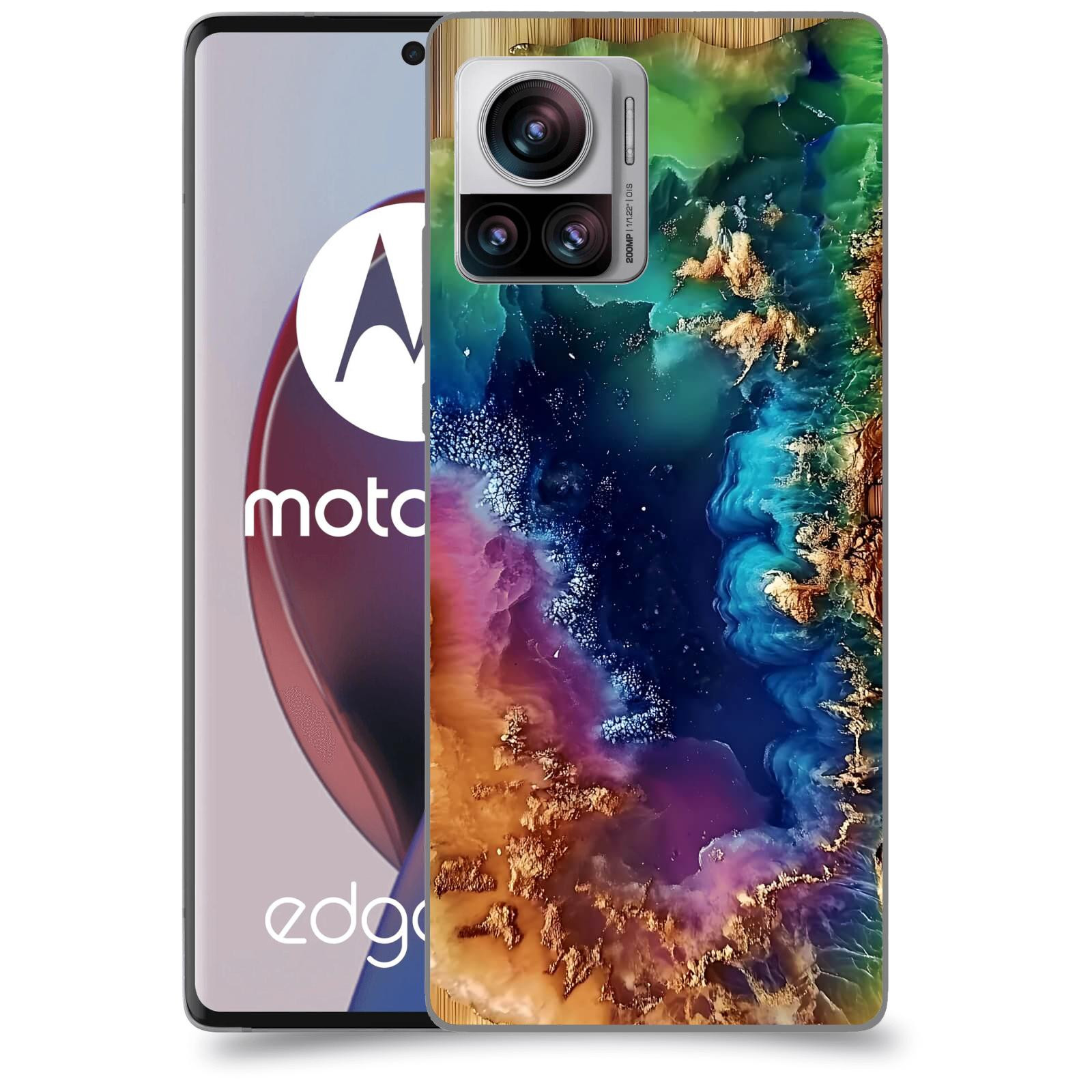 ACOVER Kryt na mobil Motorola Edge 30 Ultra - Krystalická energie