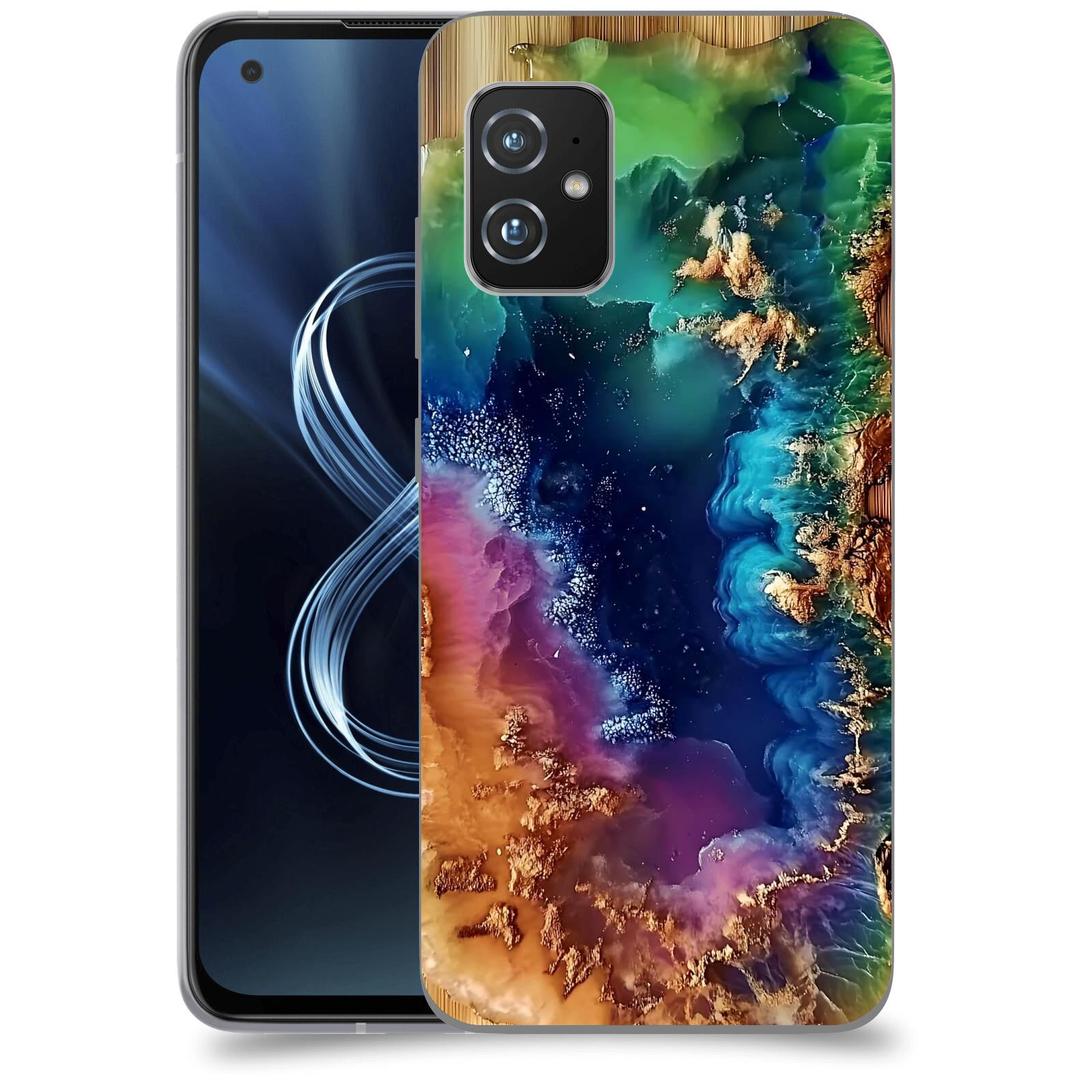 ACOVER Kryt na mobil Honor Magic5 Lite 5G - Krystalická energie