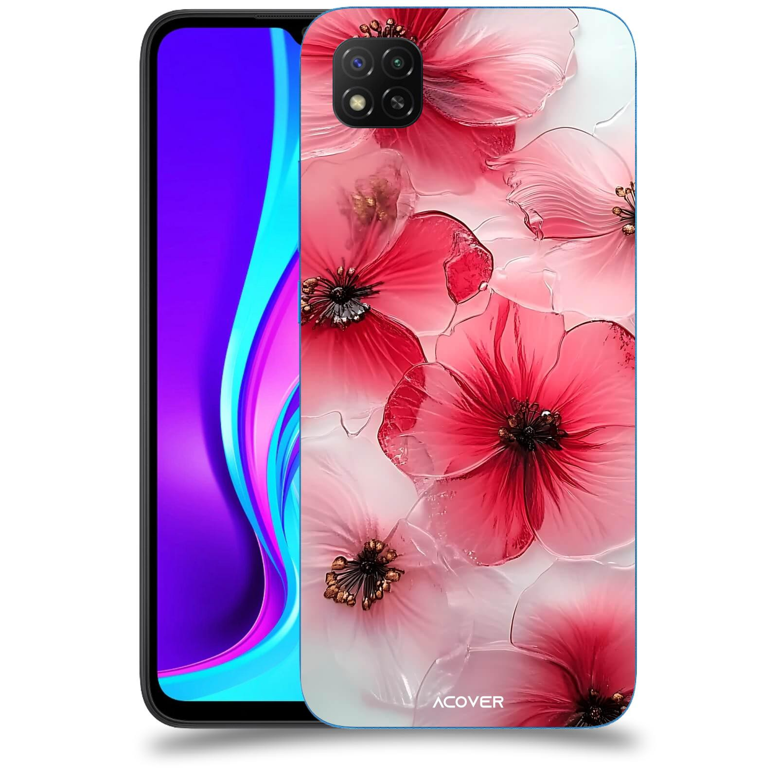ACOVER Kryt na mobil Xiaomi Redmi 9C - Křehká elegance