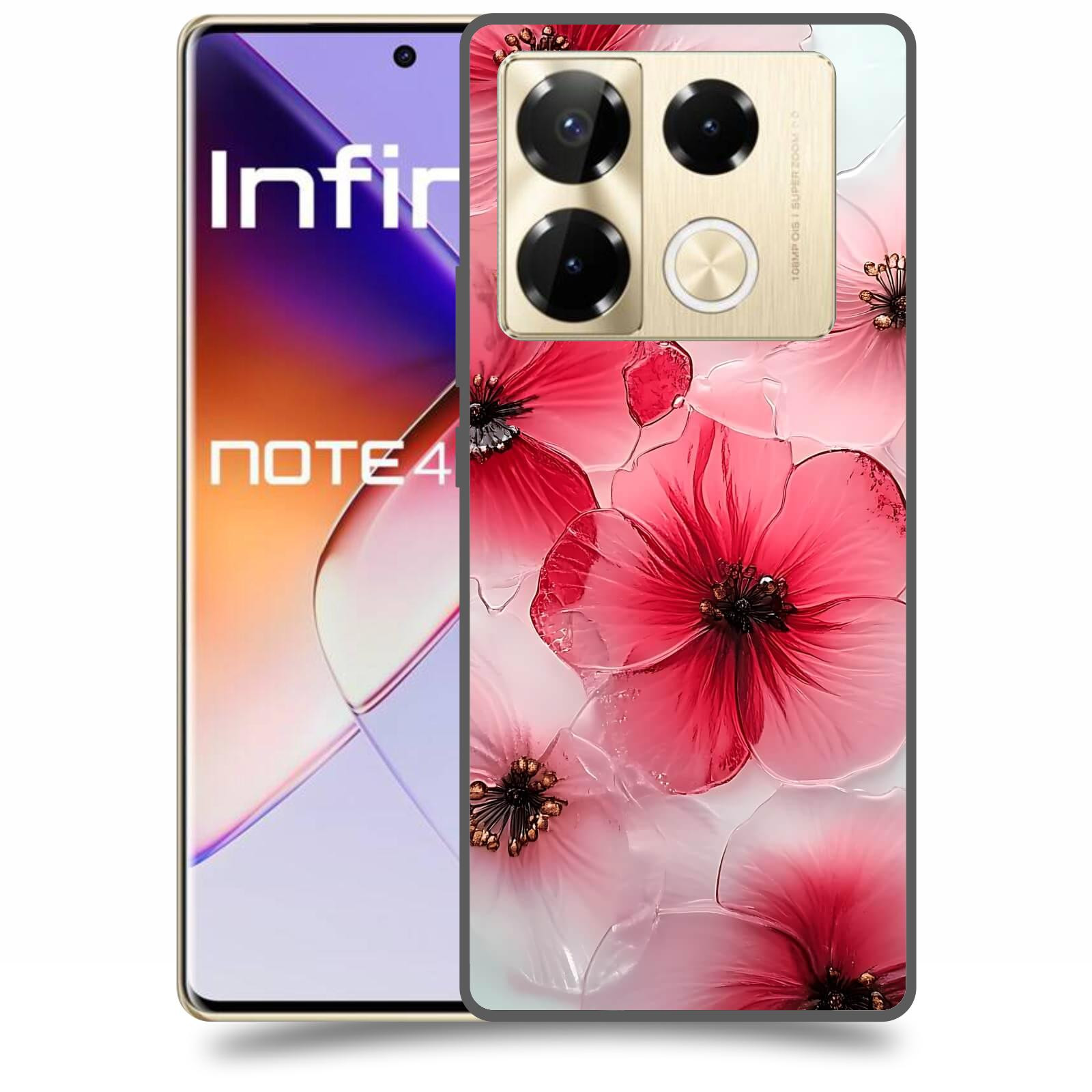 ACOVER Kryt na mobil Infinix Note 40 PRO - Křehká elegance