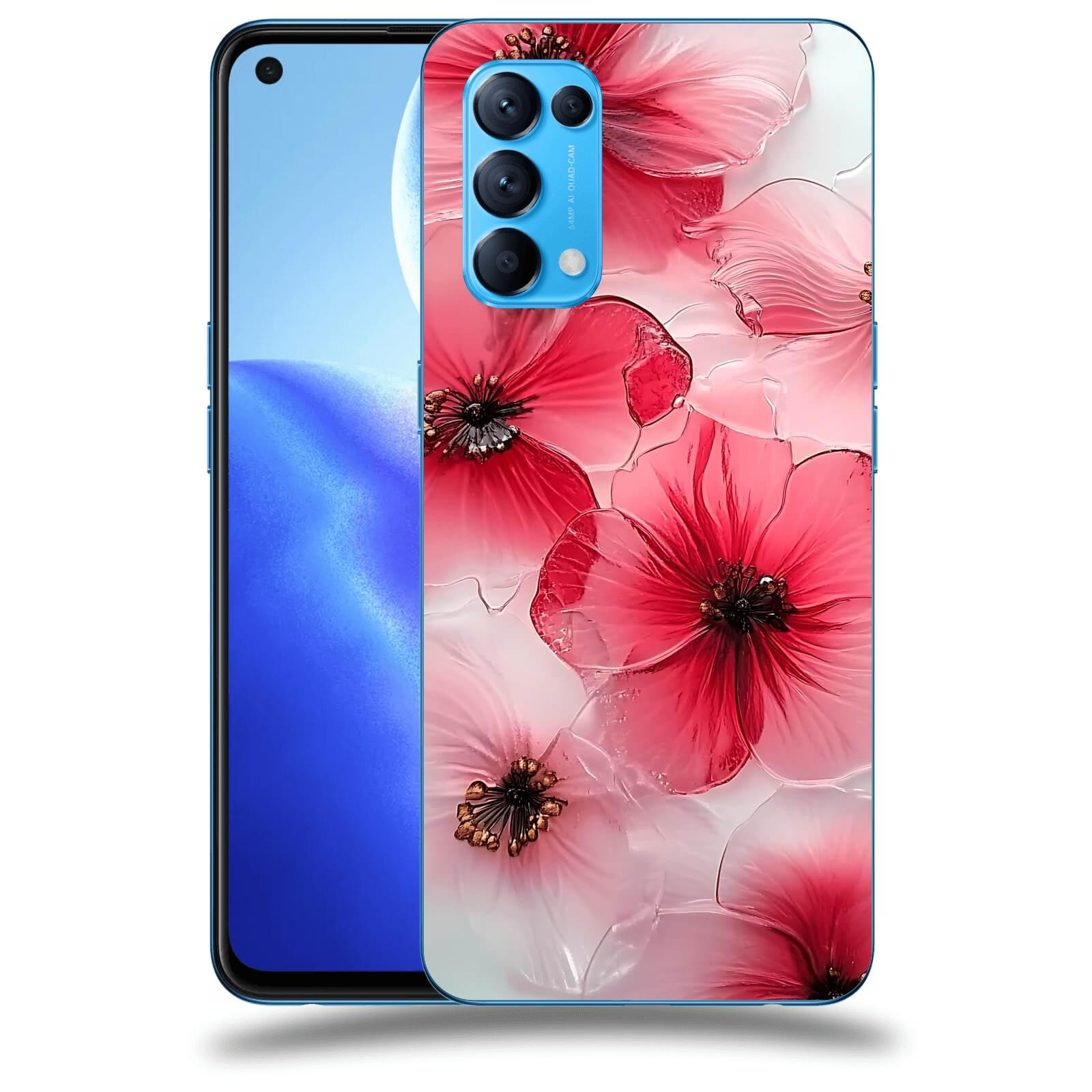 ACOVER Kryt na mobil OPPO Reno 5 5G - Křehká elegance