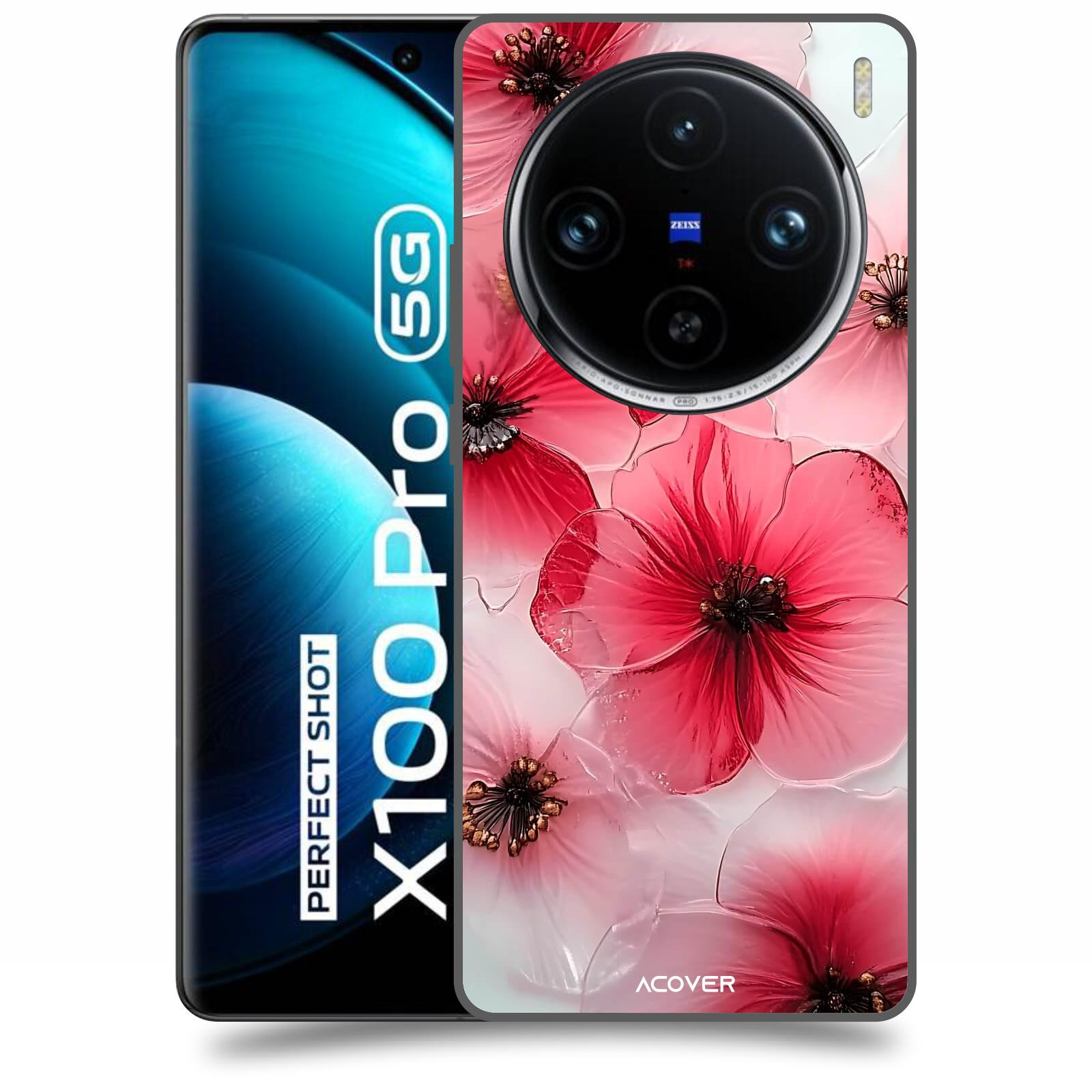 ACOVER Kryt na mobil Vivo X100 Pro - Křehká elegance