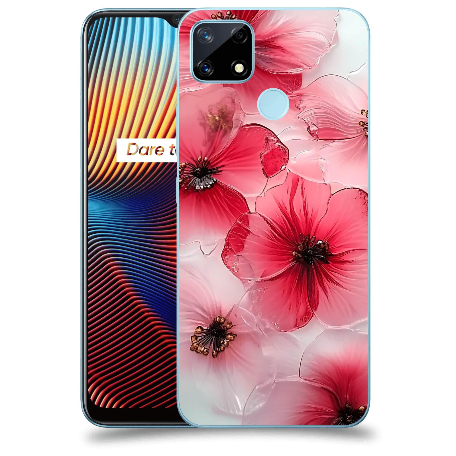 ACOVER Kryt na mobil Realme 7i - Křehká elegance