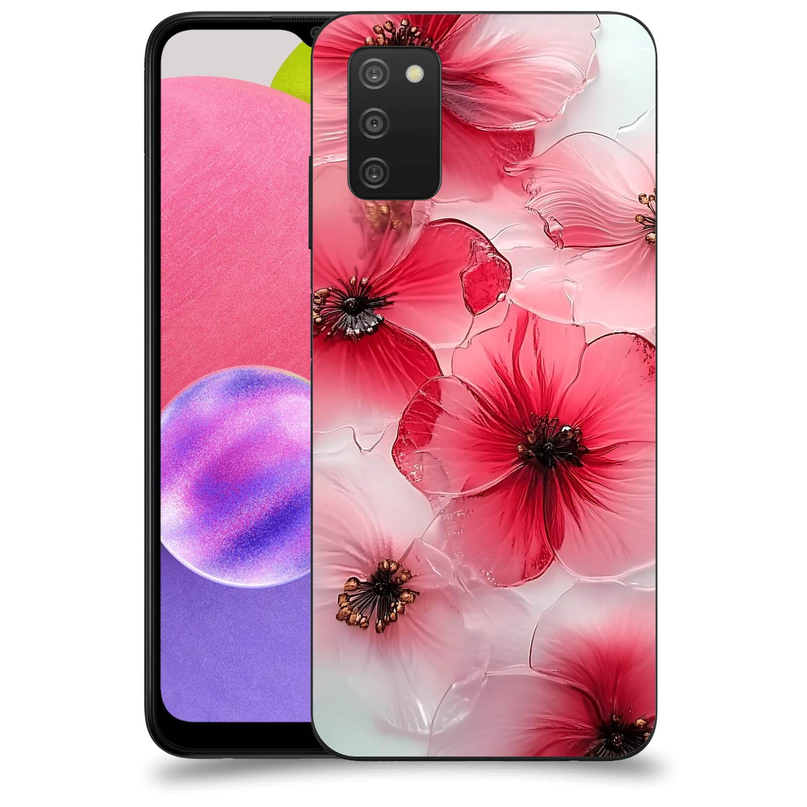 ACOVER Kryt na mobil Samsung Galaxy A03s A037G - Křehká elegance