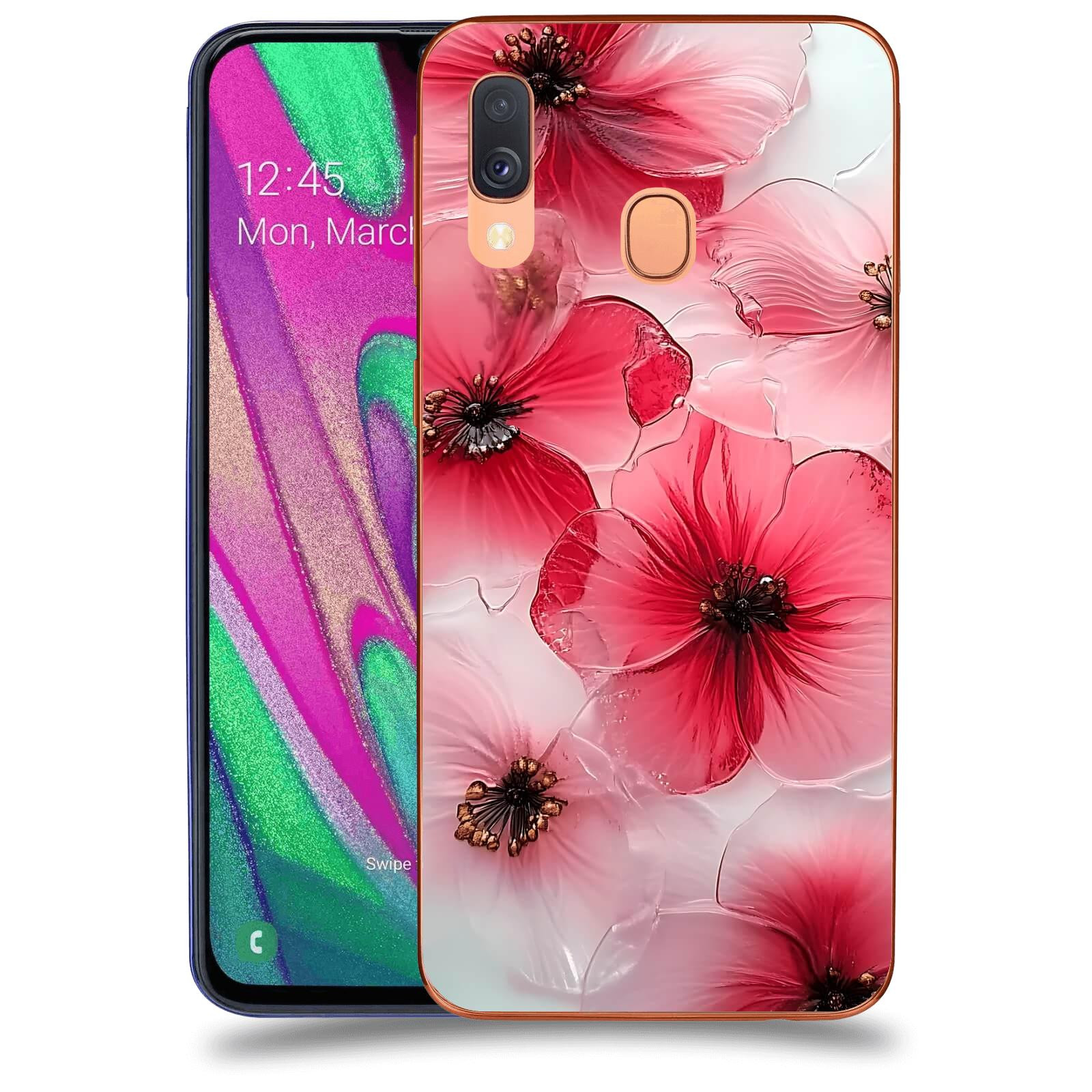 ACOVER Kryt na mobil Samsung Galaxy A40 A405F - Křehká elegance