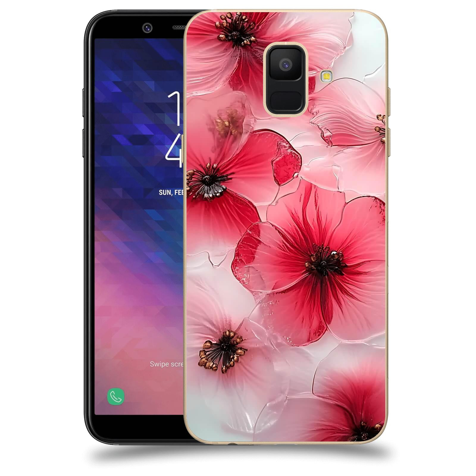 ACOVER Kryt na mobil Samsung Galaxy A6 A600F - Křehká elegance