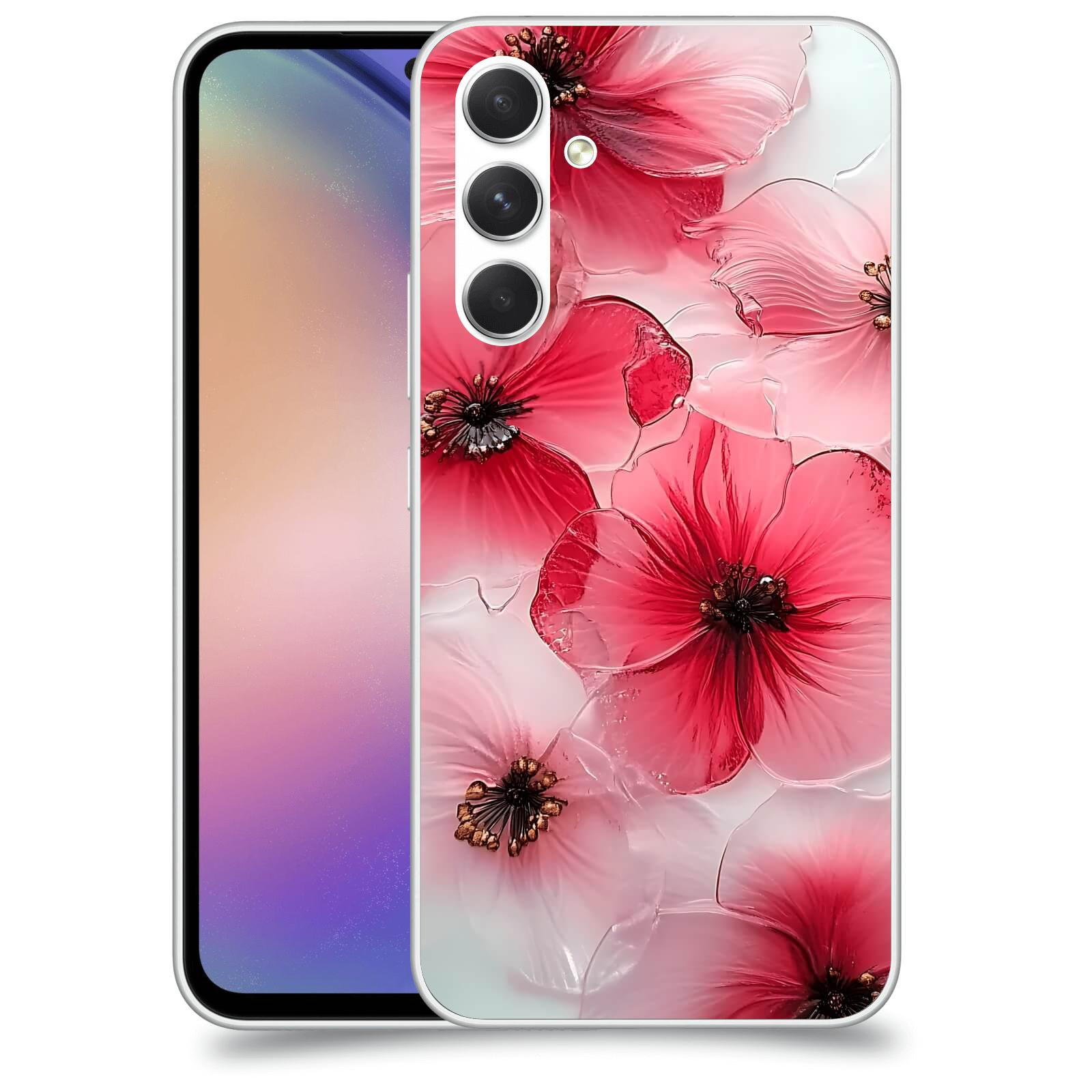 ACOVER Kryt na mobil Samsung Galaxy M54 5G - Křehká elegance