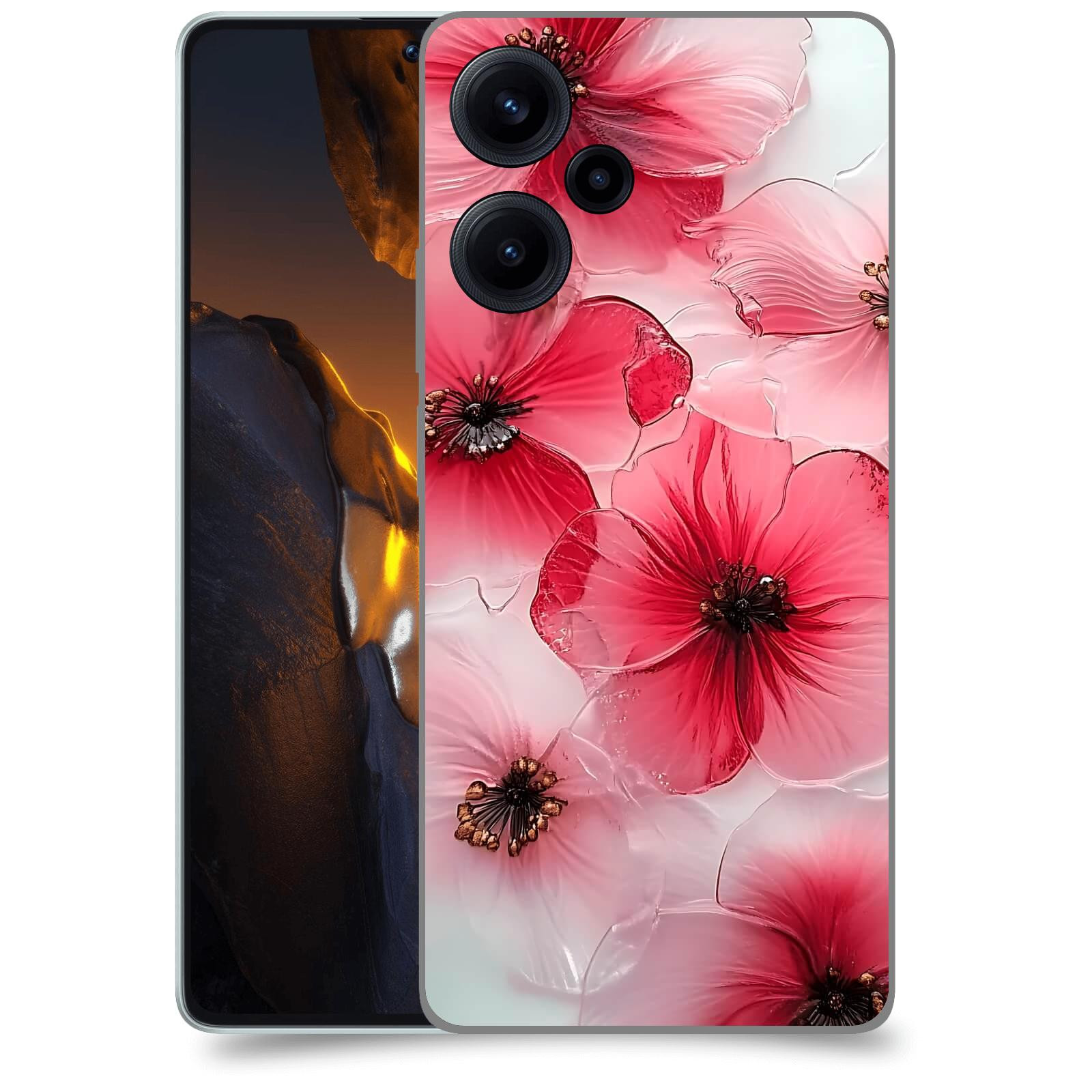 ACOVER Kryt na mobil Xiaomi Poco F5 - Křehká elegance