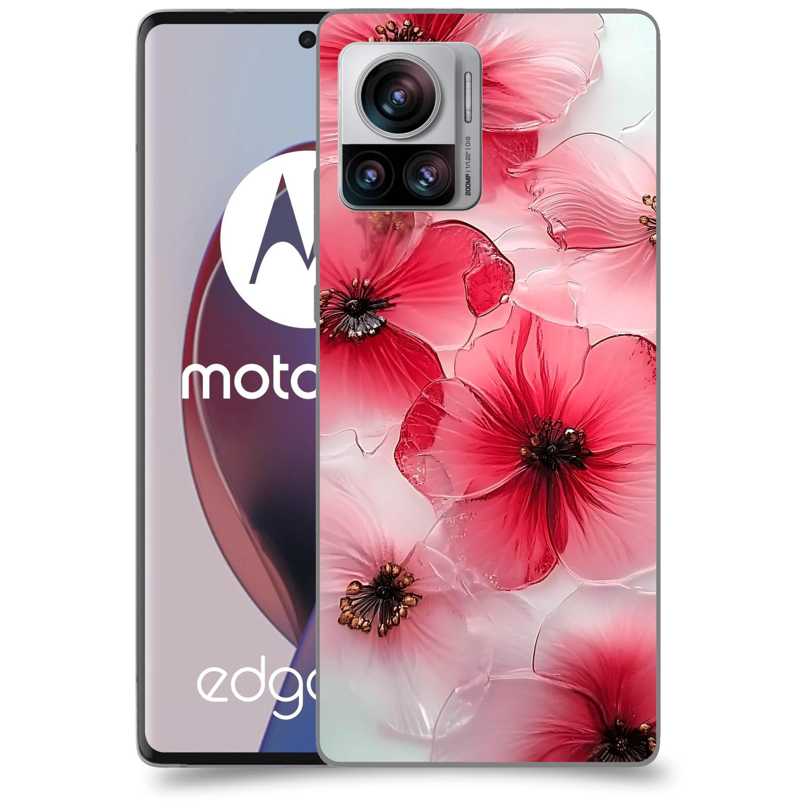 ACOVER Kryt na mobil Motorola Edge 30 Ultra - Křehká elegance