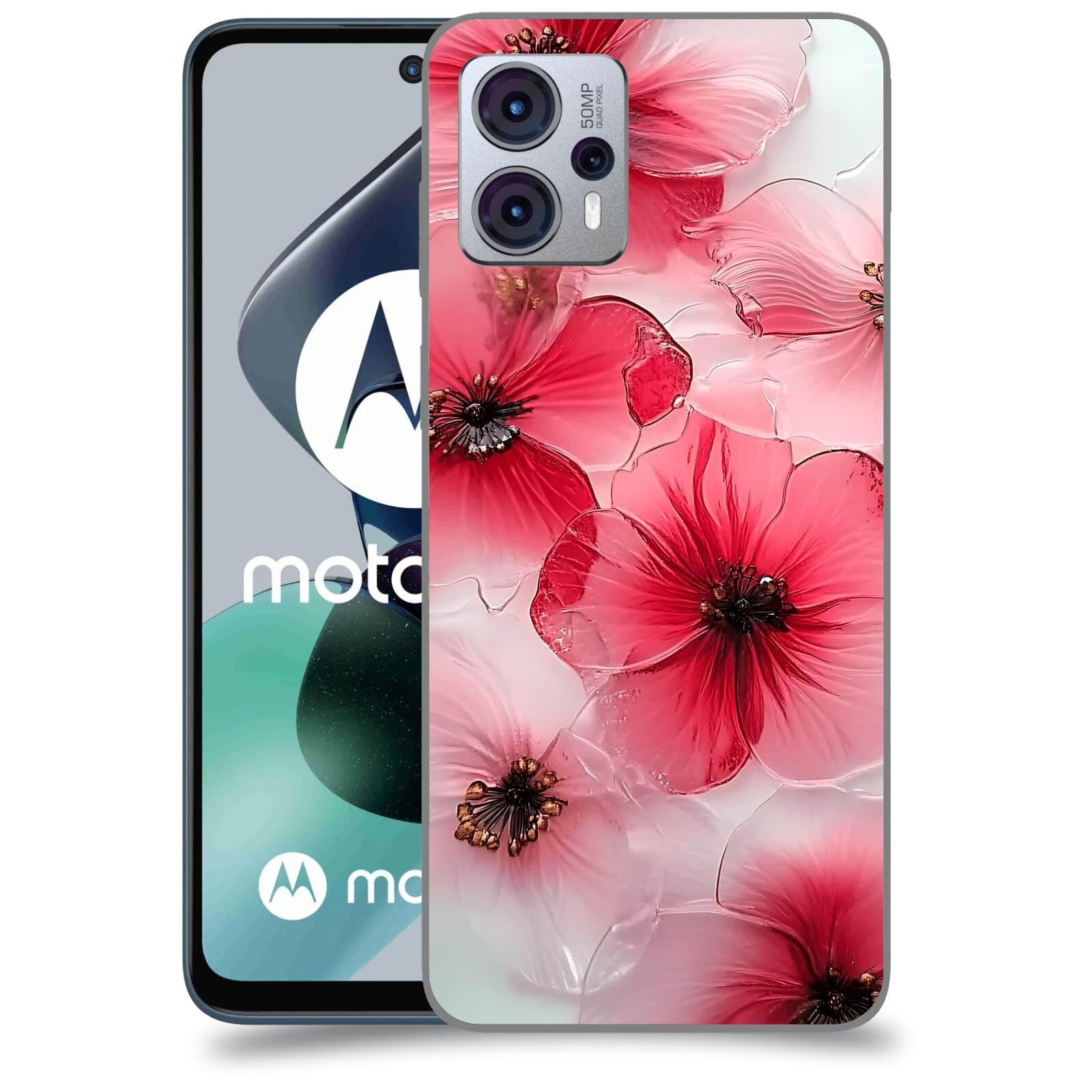 ACOVER Kryt na mobil Motorola Moto G23 - Křehká elegance