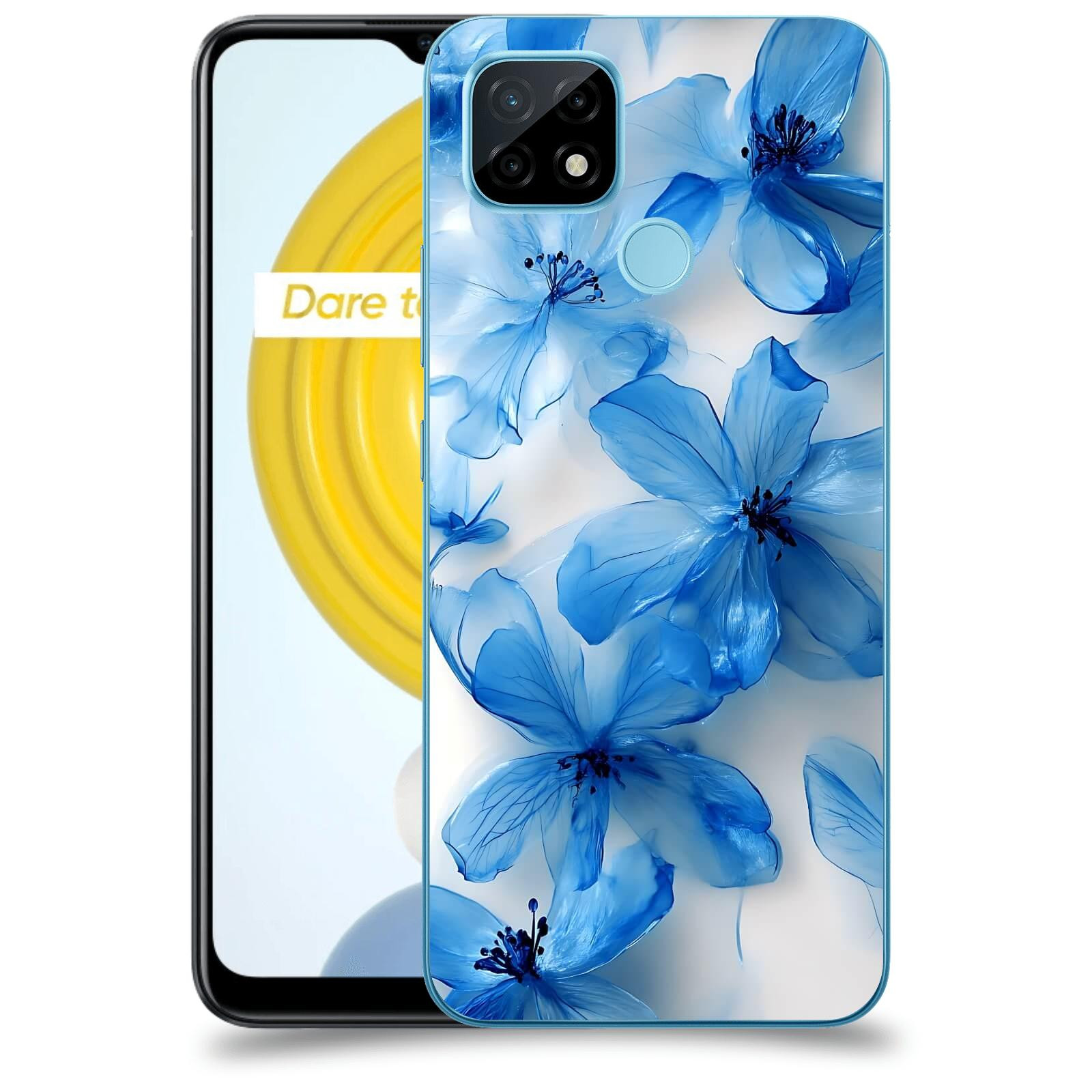 ACOVER Kryt na mobil Realme C21 - Křišťálová jemnost