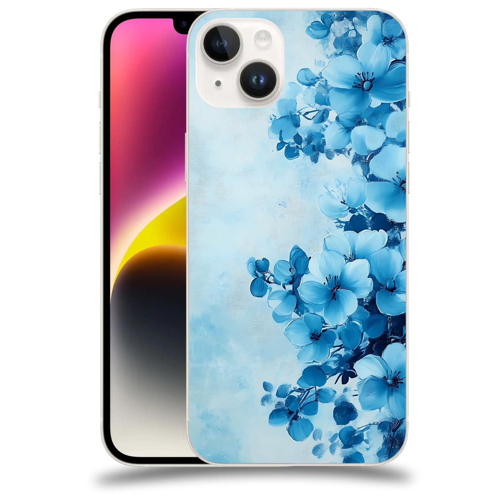 ACOVER Kryt na mobil Apple iPhone 14 Plus - Květinová malba