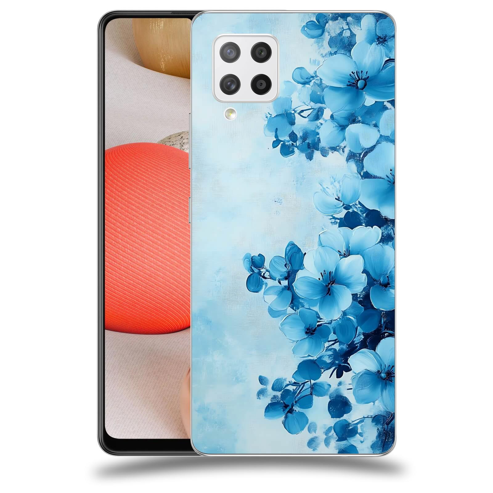 ACOVER Kryt na mobil Samsung Galaxy A42 A426B - Květinová malba