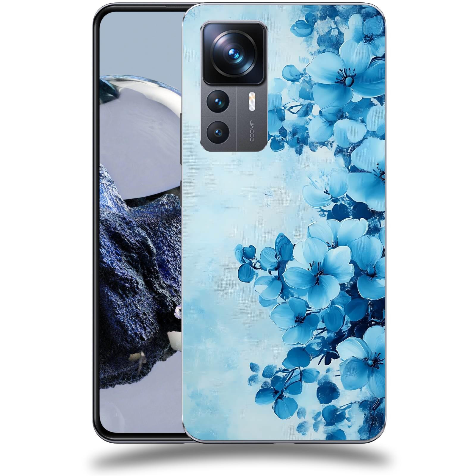 ACOVER Kryt na mobil Xiaomi 12T Pro - Květinová malba
