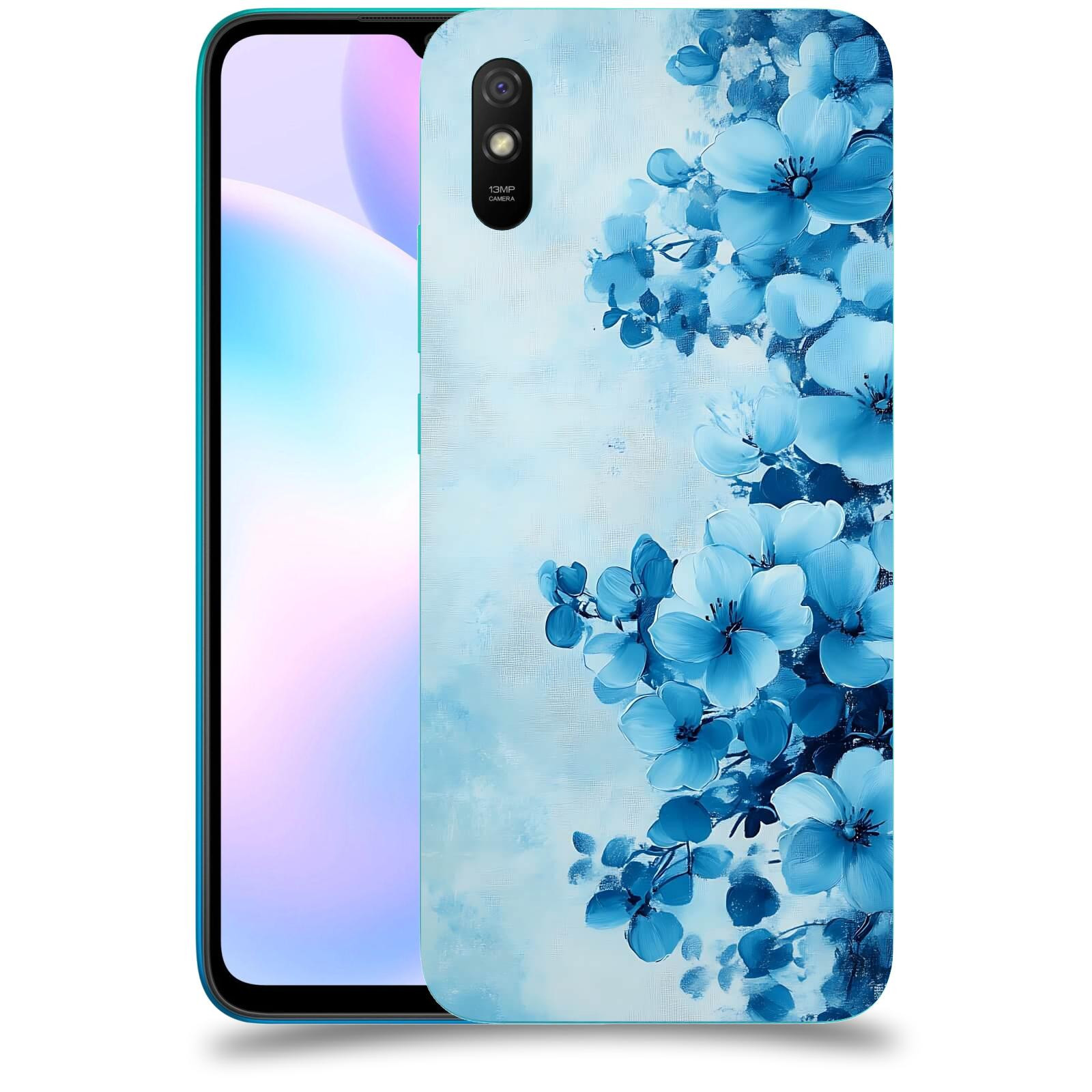 ACOVER Kryt na mobil Xiaomi Redmi 9AT - Květinová malba
