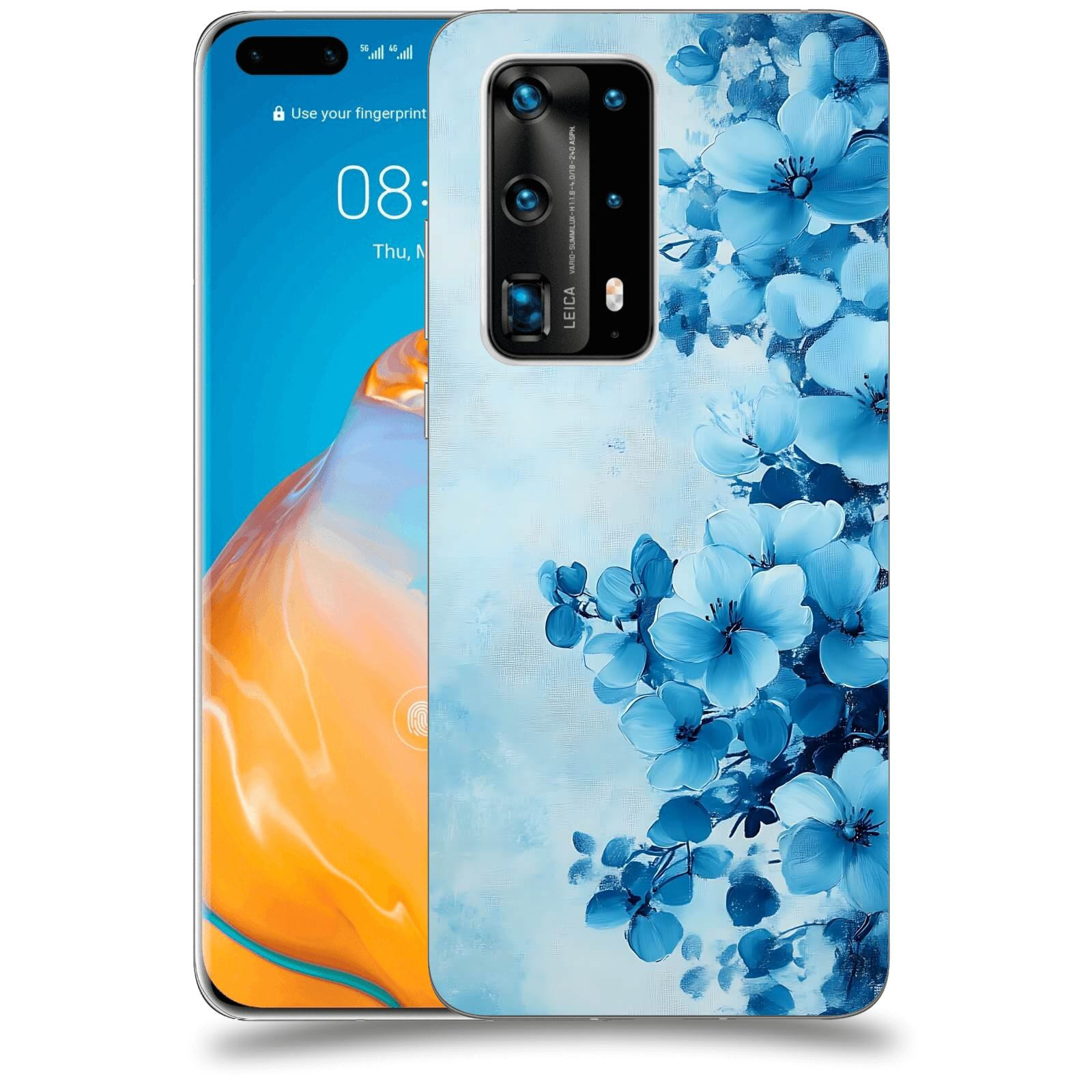 ACOVER Kryt na mobil Huawei P40 Pro - Květinová malba
