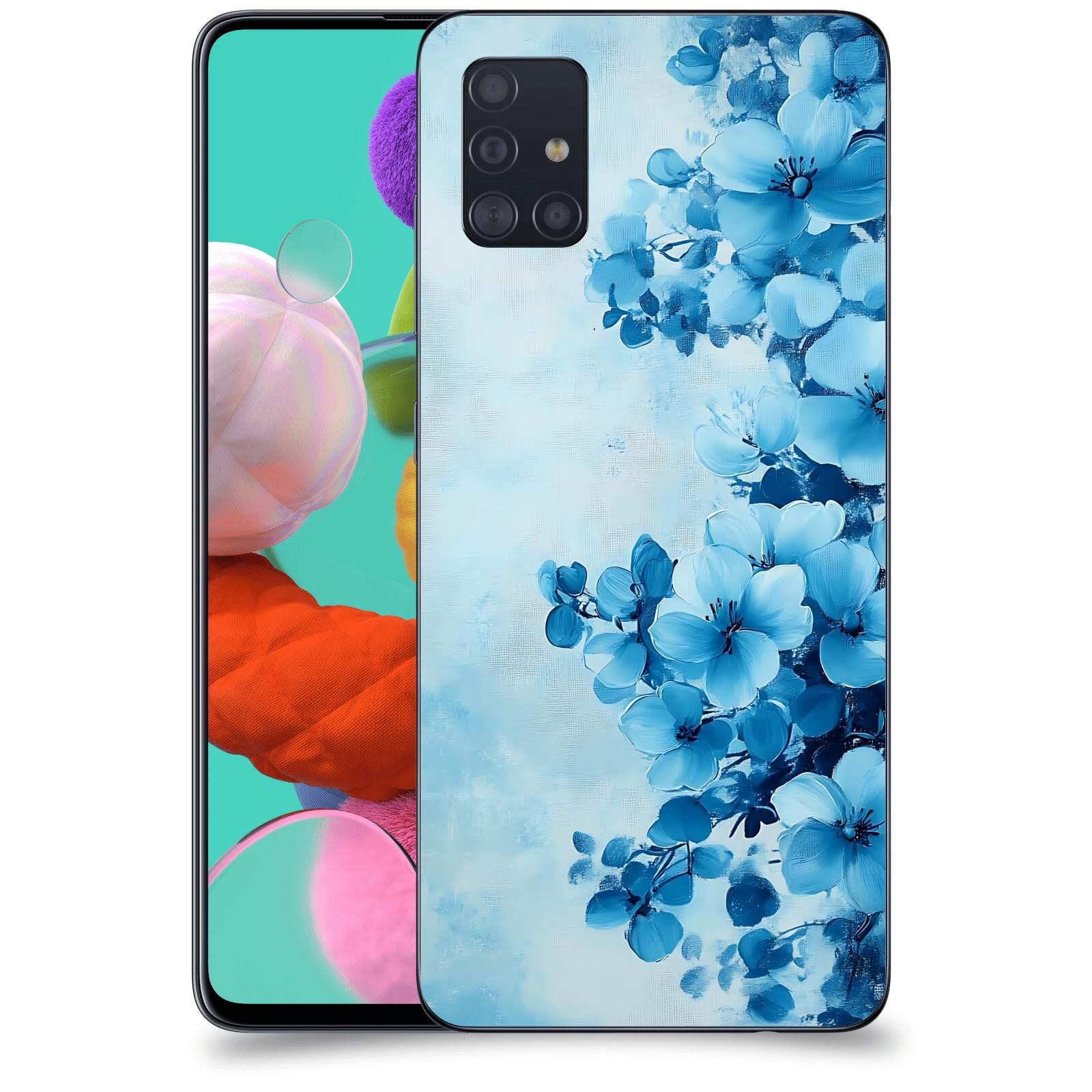 ACOVER Kryt na mobil Samsung Galaxy A51 A515F - Květinová malba