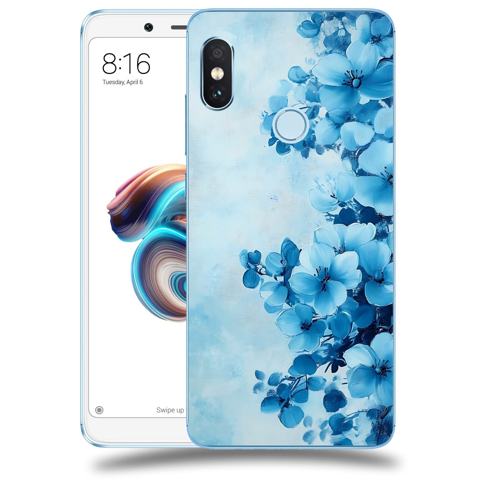 ACOVER Kryt na mobil Xiaomi Redmi Note 5 Global - Květinová malba