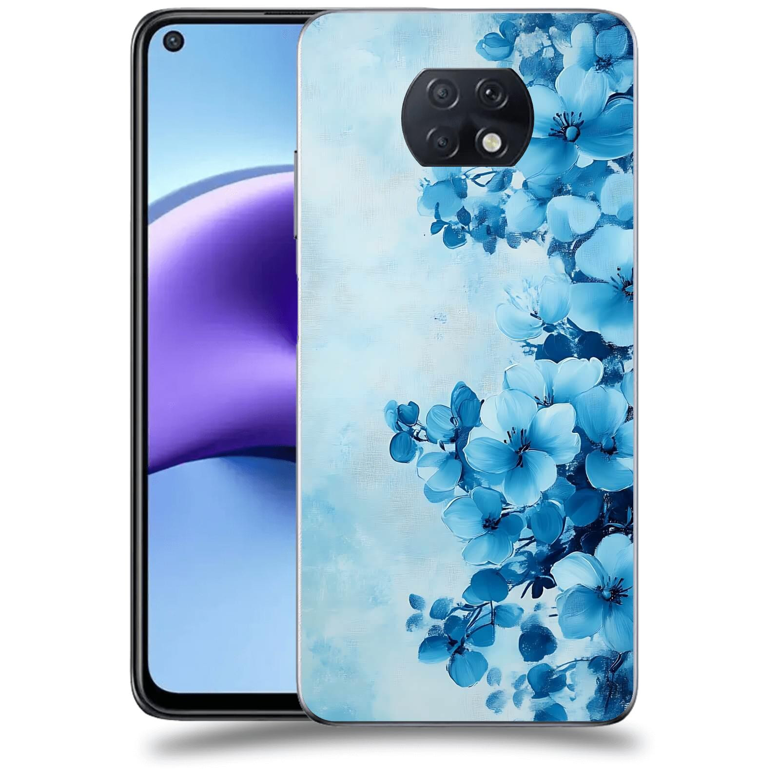 ACOVER Kryt na mobil Xiaomi Redmi Note 9T - Květinová malba