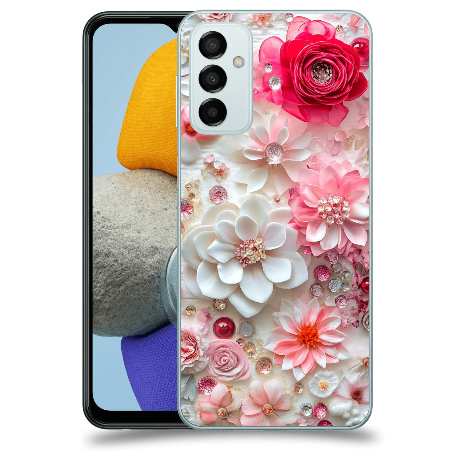 ACOVER Kryt na mobil Samsung Galaxy M23 5G - Květinový luxus