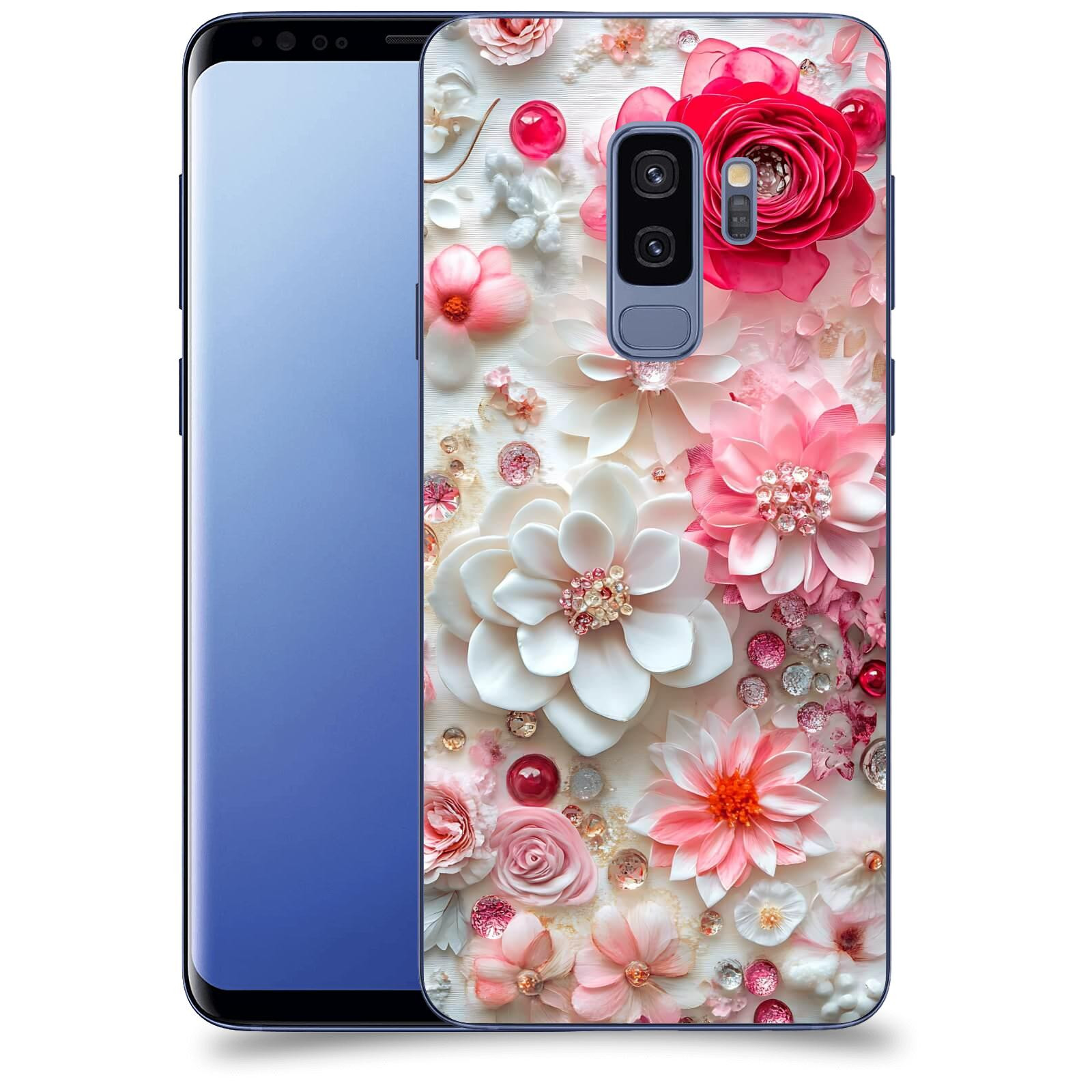 ACOVER Kryt na mobil Samsung Galaxy S9 Plus G965F - Květinový luxus