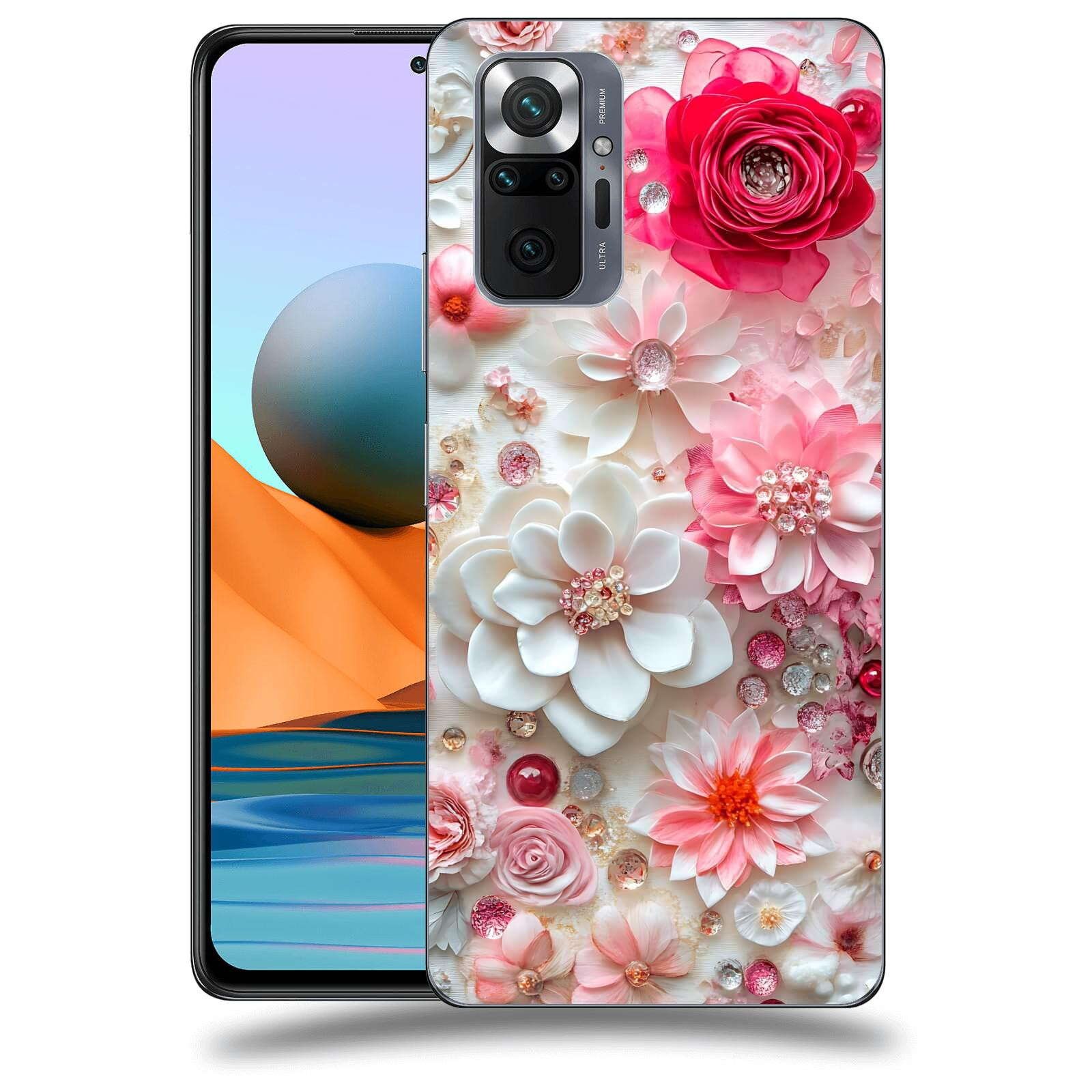 ACOVER Kryt na mobil Xiaomi Mi Note 10 (Pro) - Květinový luxus