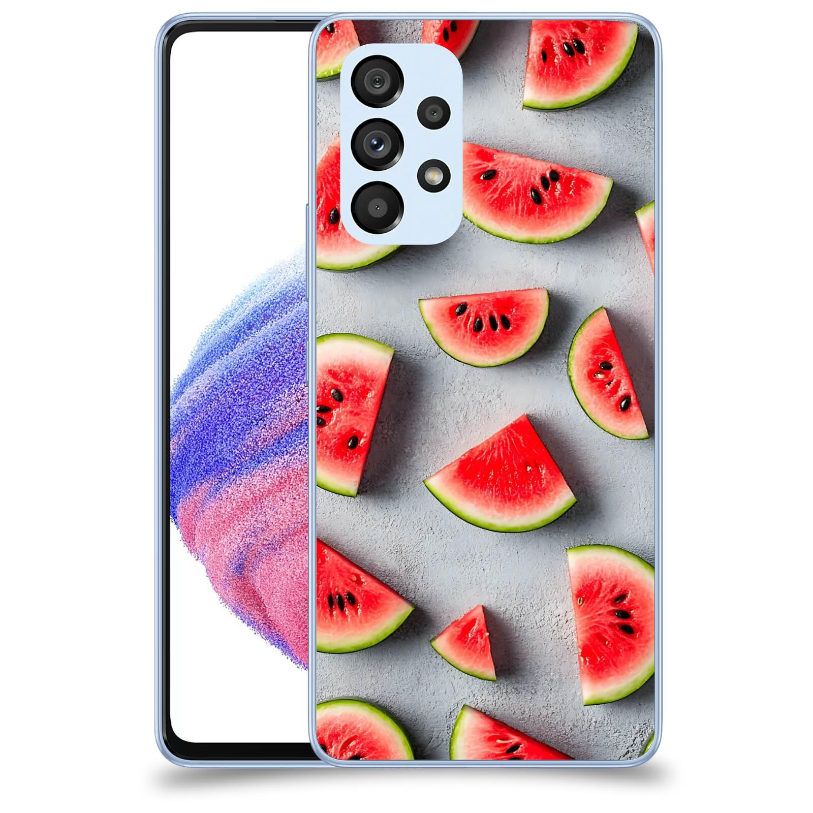 ACOVER Kryt na mobil Samsung Galaxy A32 5G A326B - Letní osvěžení
