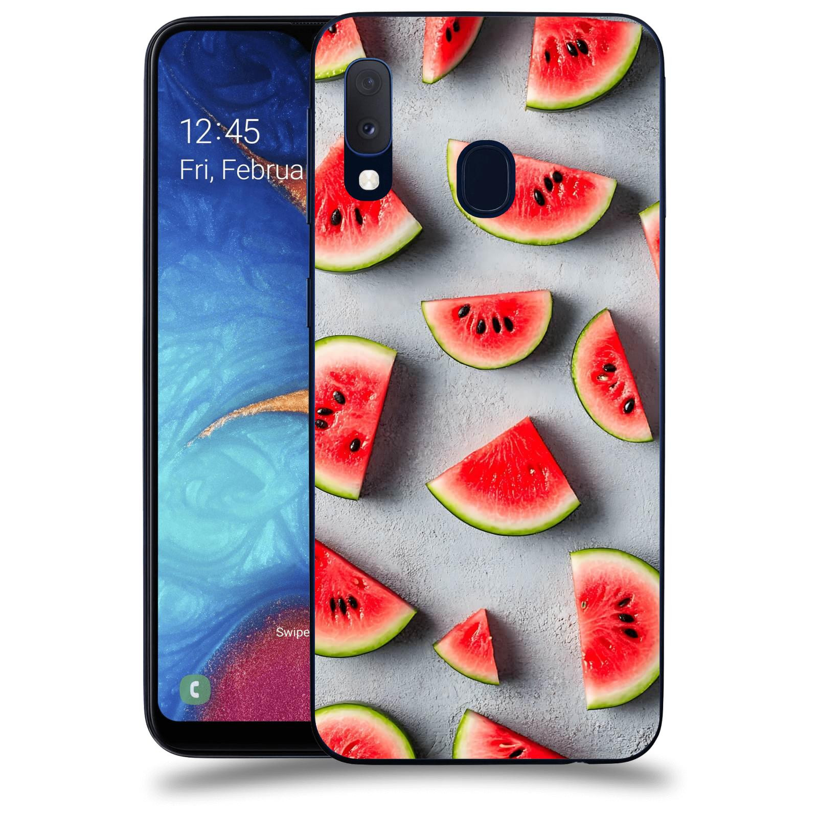ACOVER Kryt na mobil Samsung Galaxy A20e A202F - Letní osvěžení