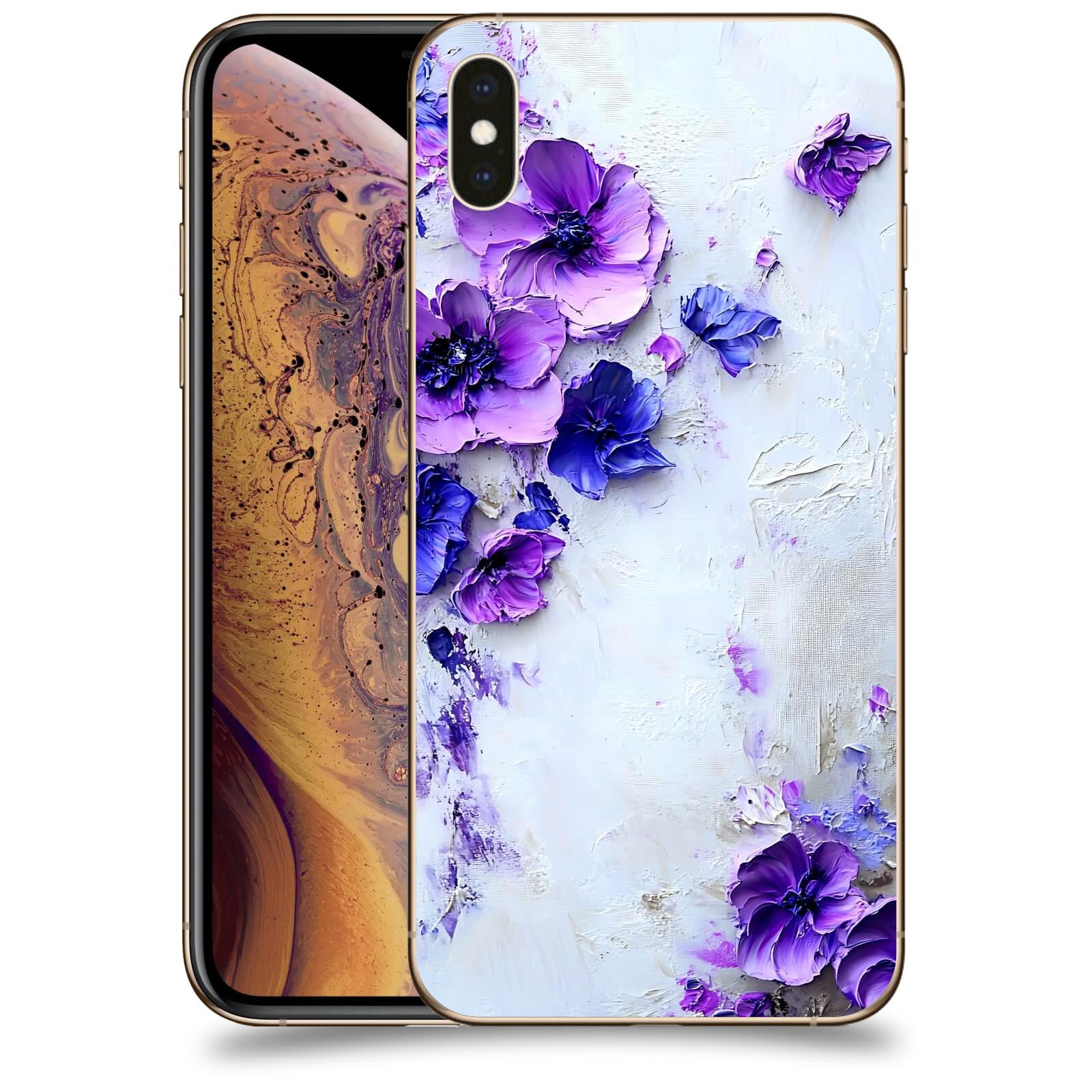 ACOVER Kryt na mobil Apple iPhone XS Max - Malířská něha