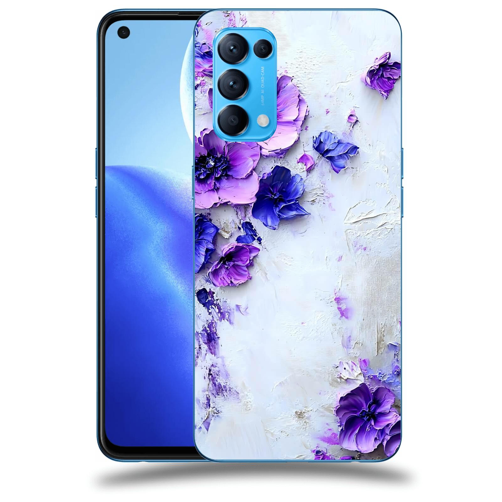 ACOVER Kryt na mobil OPPO Reno 5 5G - Malířská něha