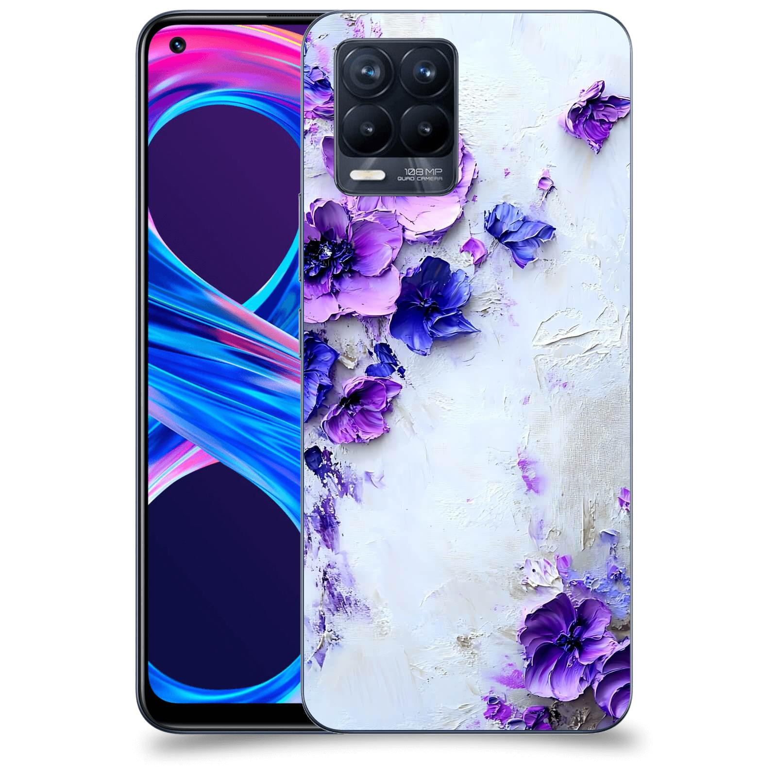 ACOVER Kryt na mobil Realme 8 Pro - Malířská něha