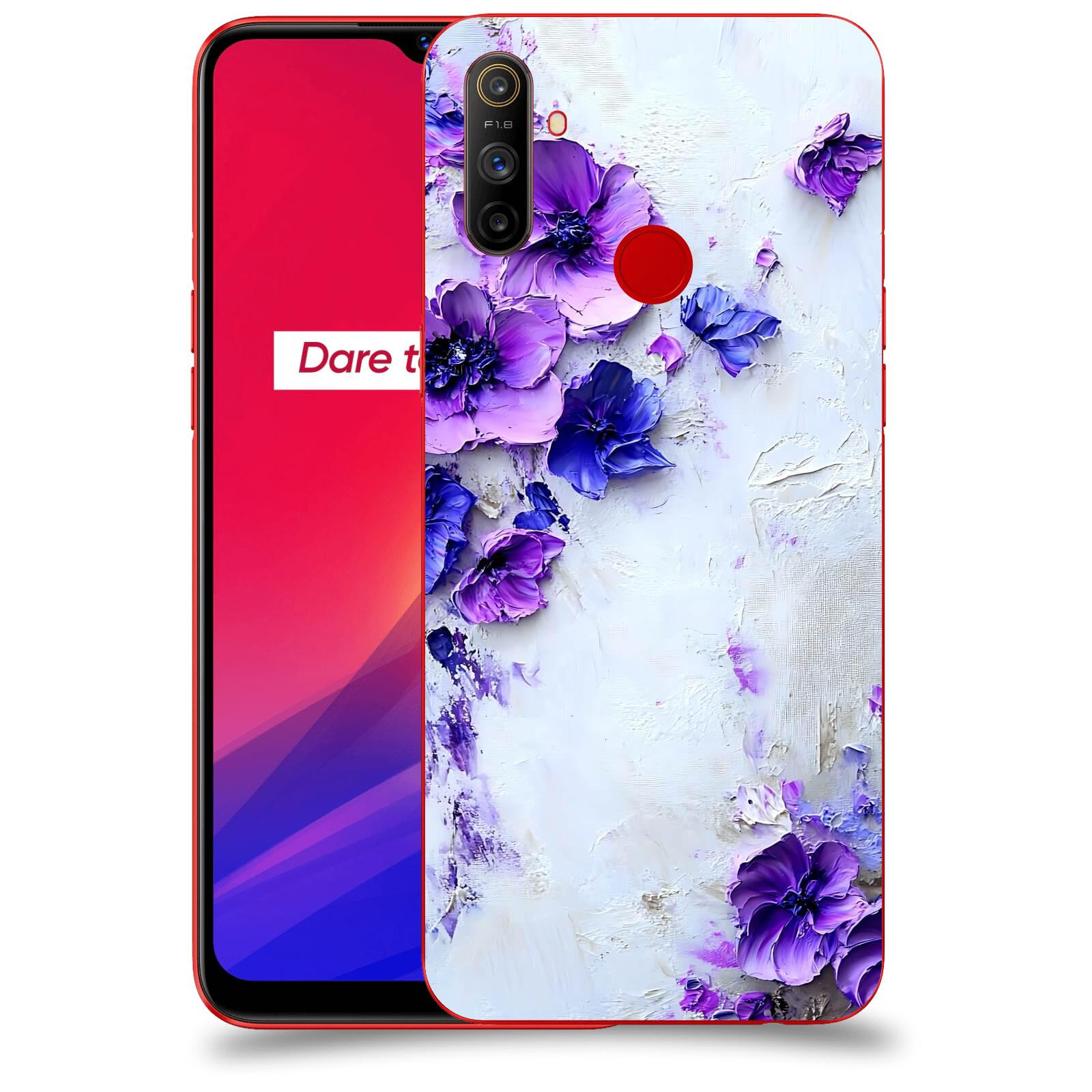 ACOVER Kryt na mobil Realme C3 - Malířská něha