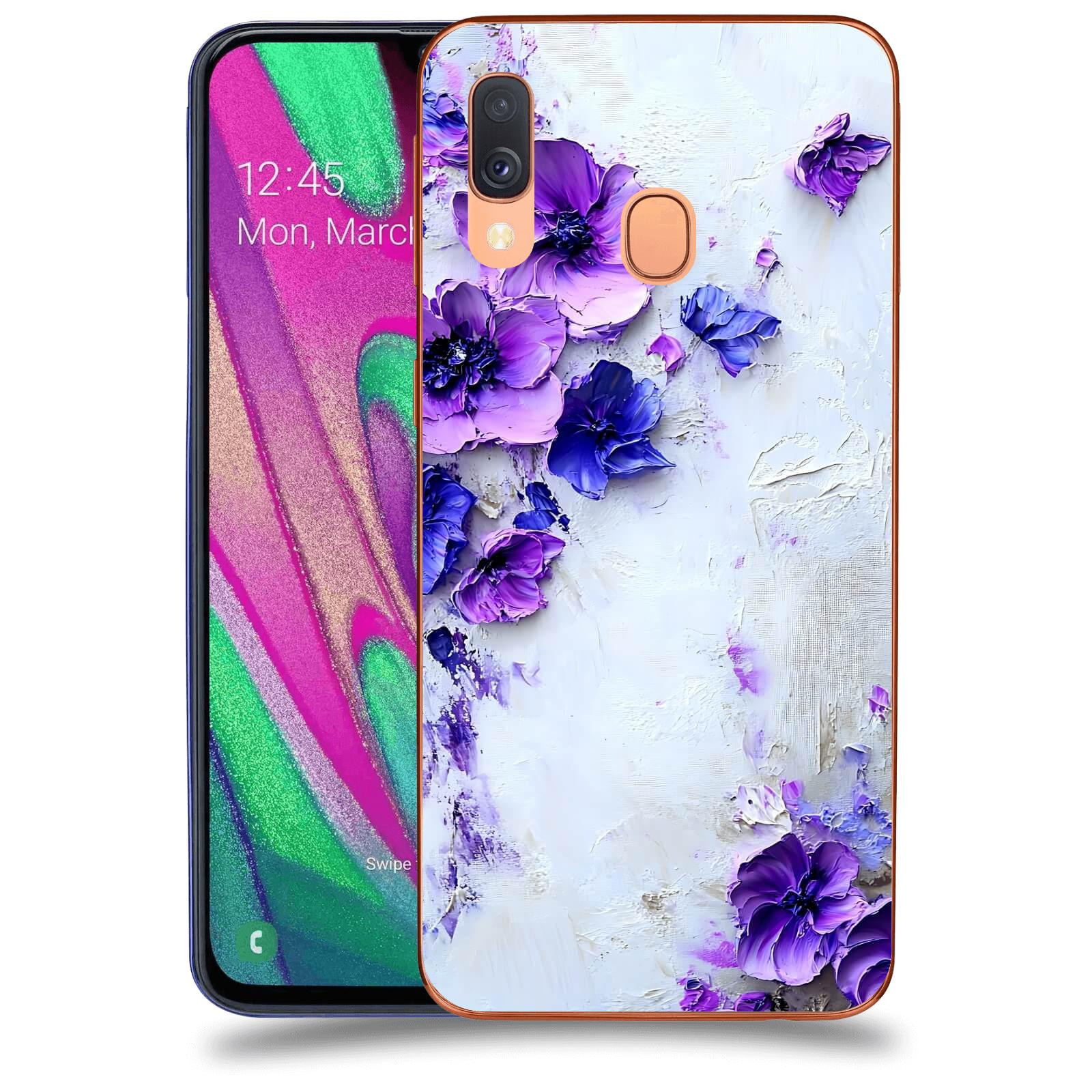 ACOVER Kryt na mobil Samsung Galaxy A40 A405F - Malířská něha