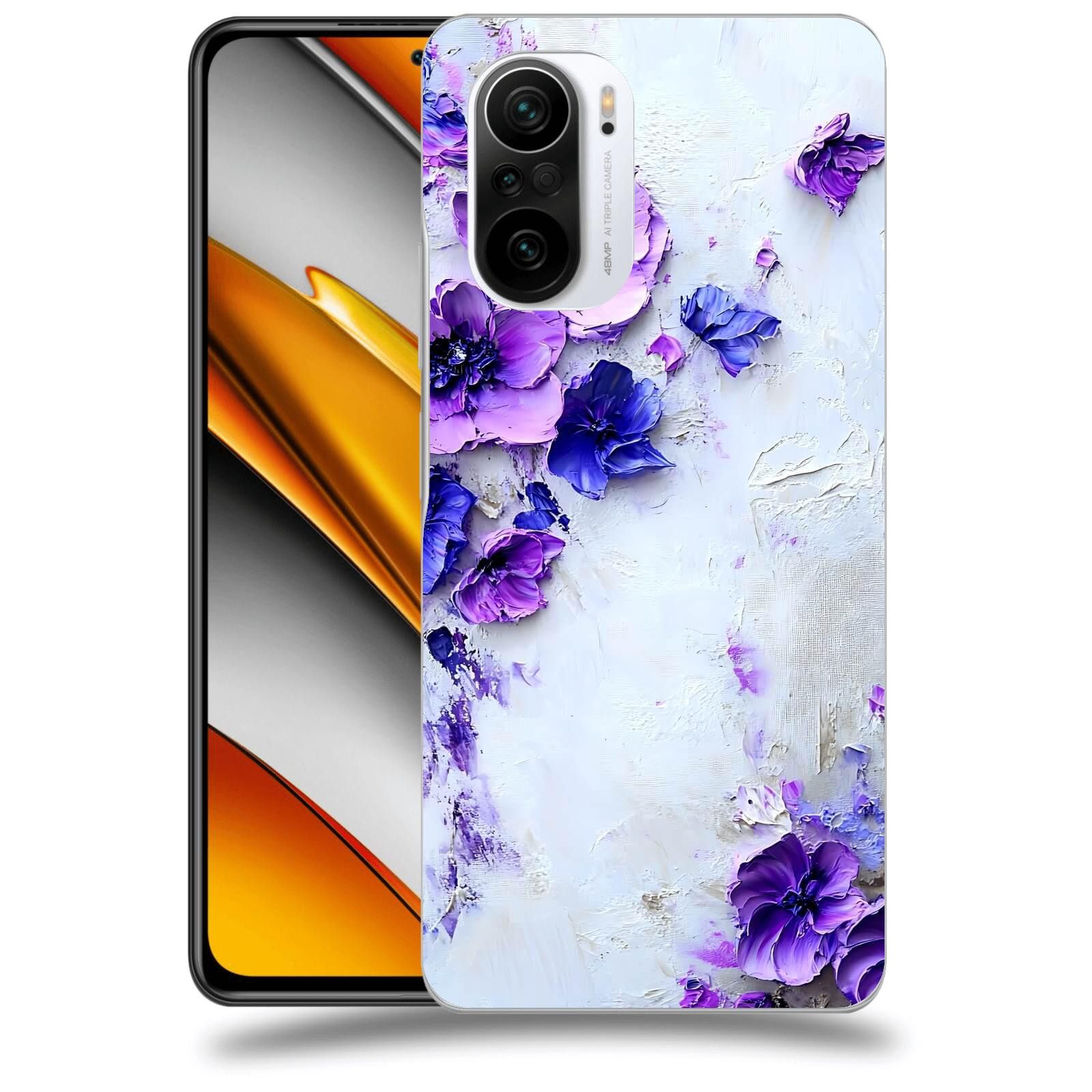 ACOVER Kryt na mobil Xiaomi Poco F3 - Malířská něha